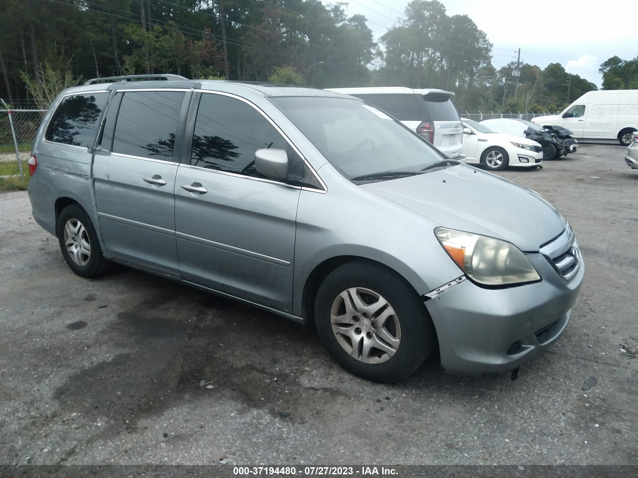 HONDA ODYSSEY 2007 5fnrl38777b105874