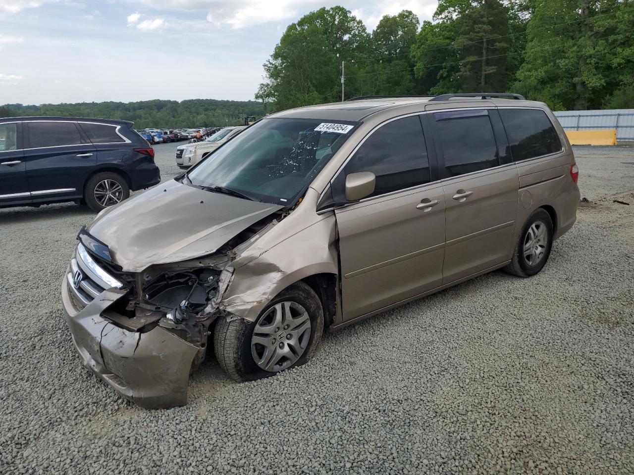 HONDA ODYSSEY 2007 5fnrl38777b107818