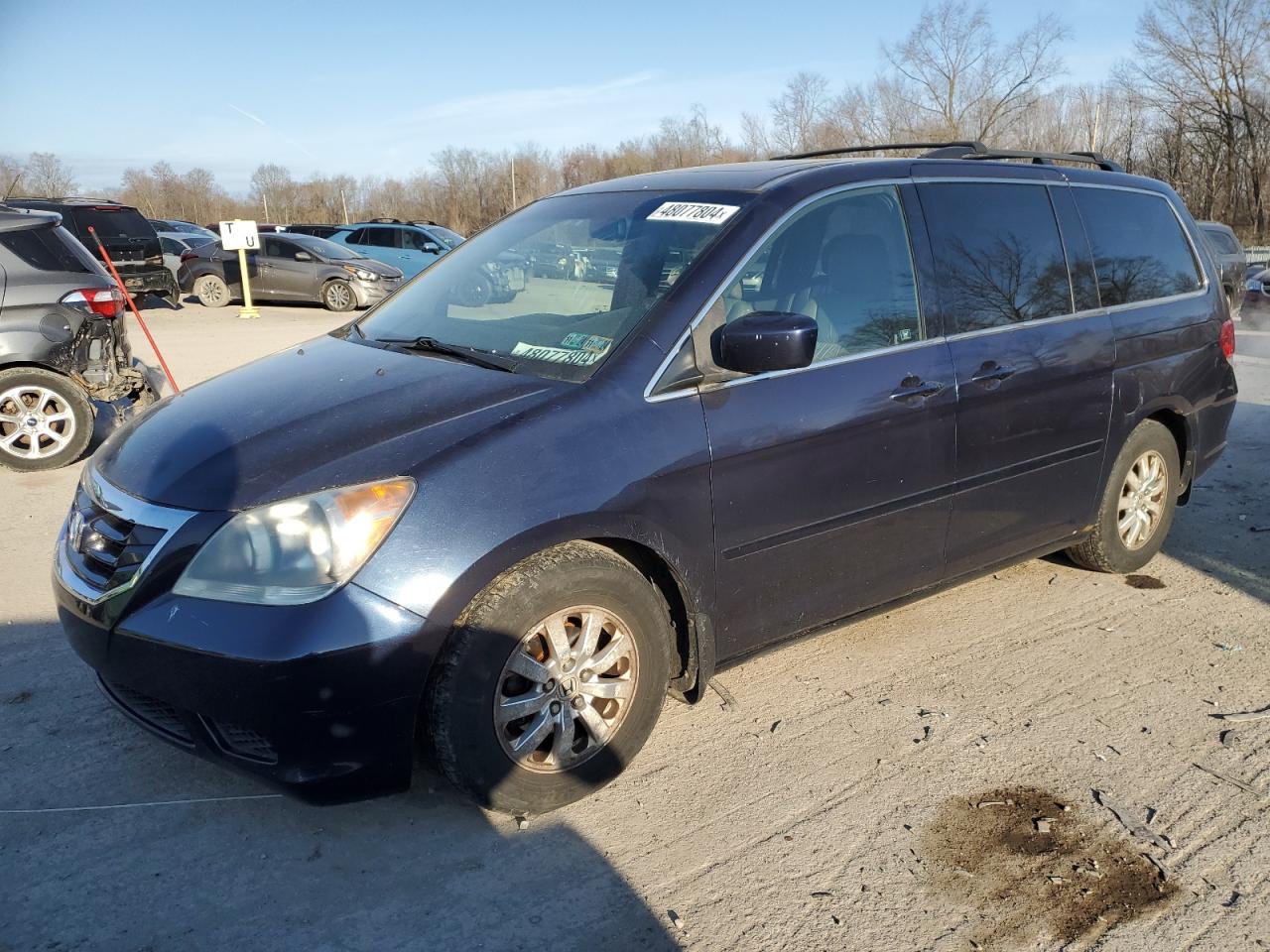 HONDA ODYSSEY 2008 5fnrl38778b024469