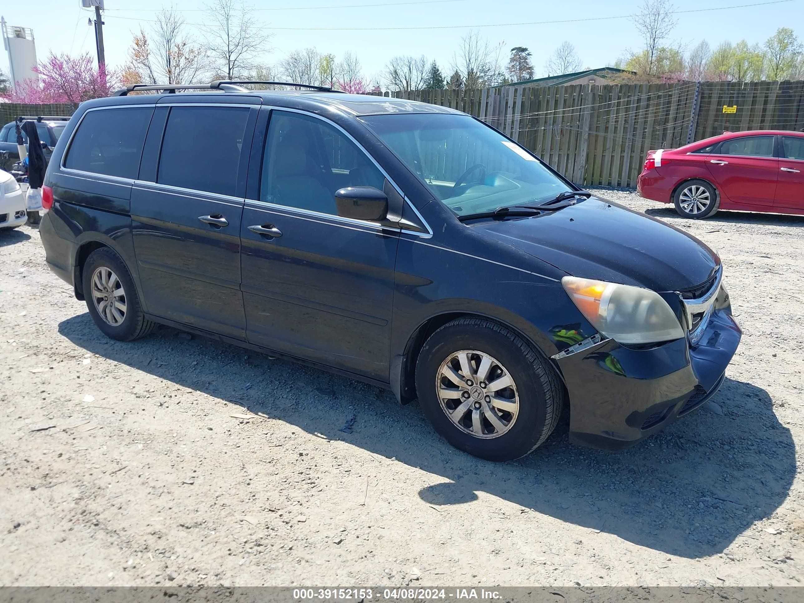 HONDA ODYSSEY 2008 5fnrl38778b027887