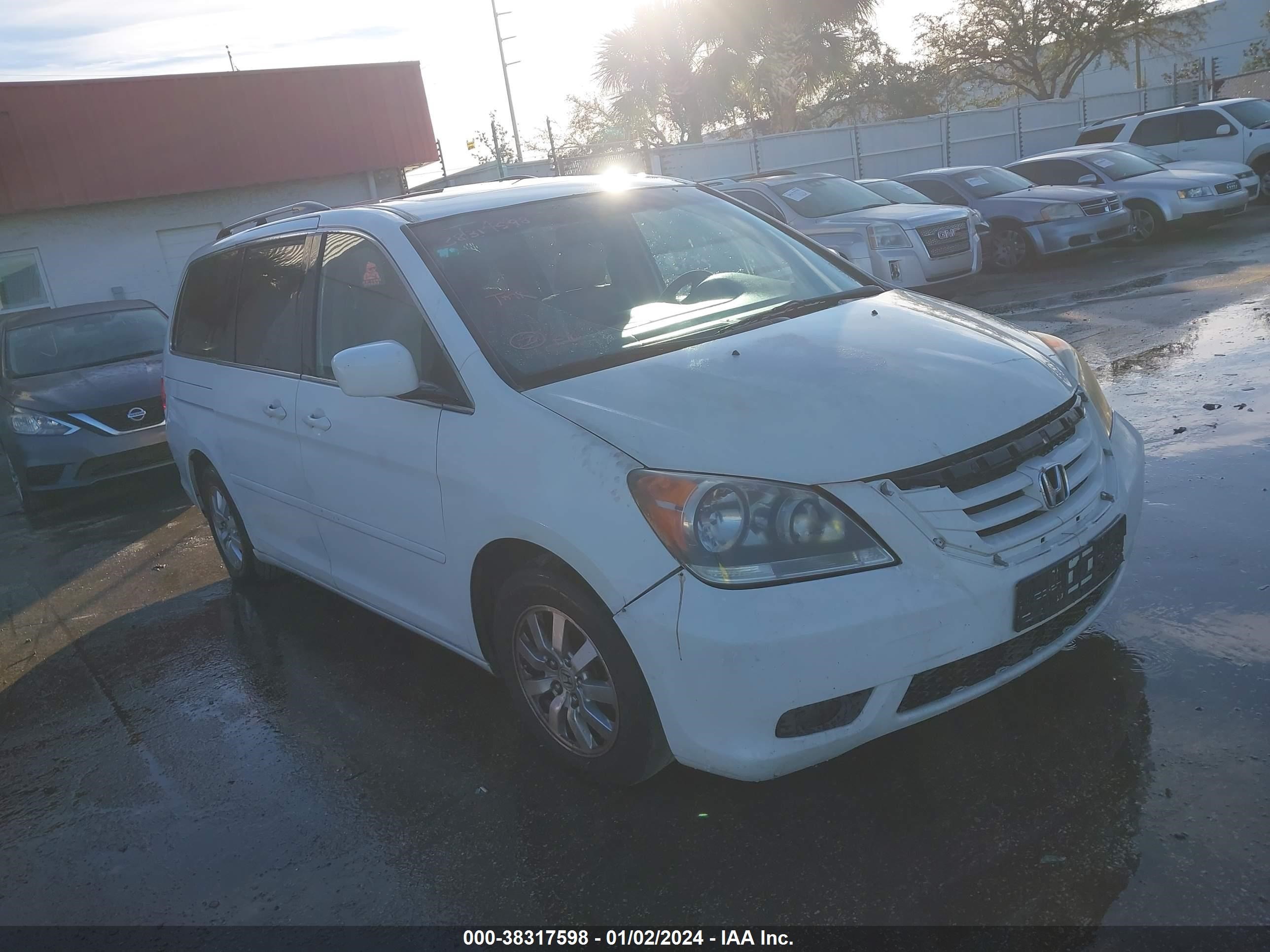 HONDA ODYSSEY 2008 5fnrl38778b092951