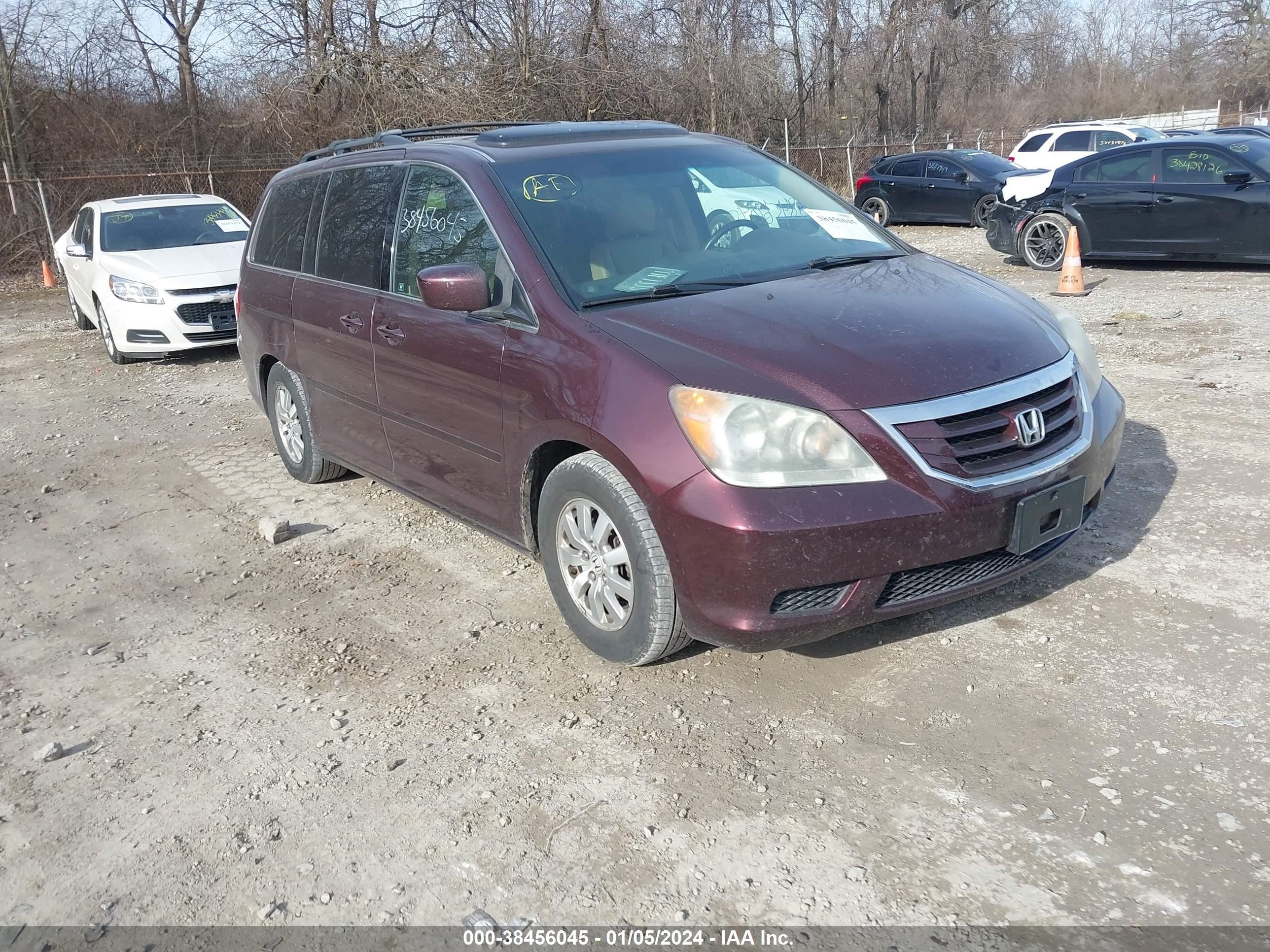 HONDA ODYSSEY 2009 5fnrl38779b006216