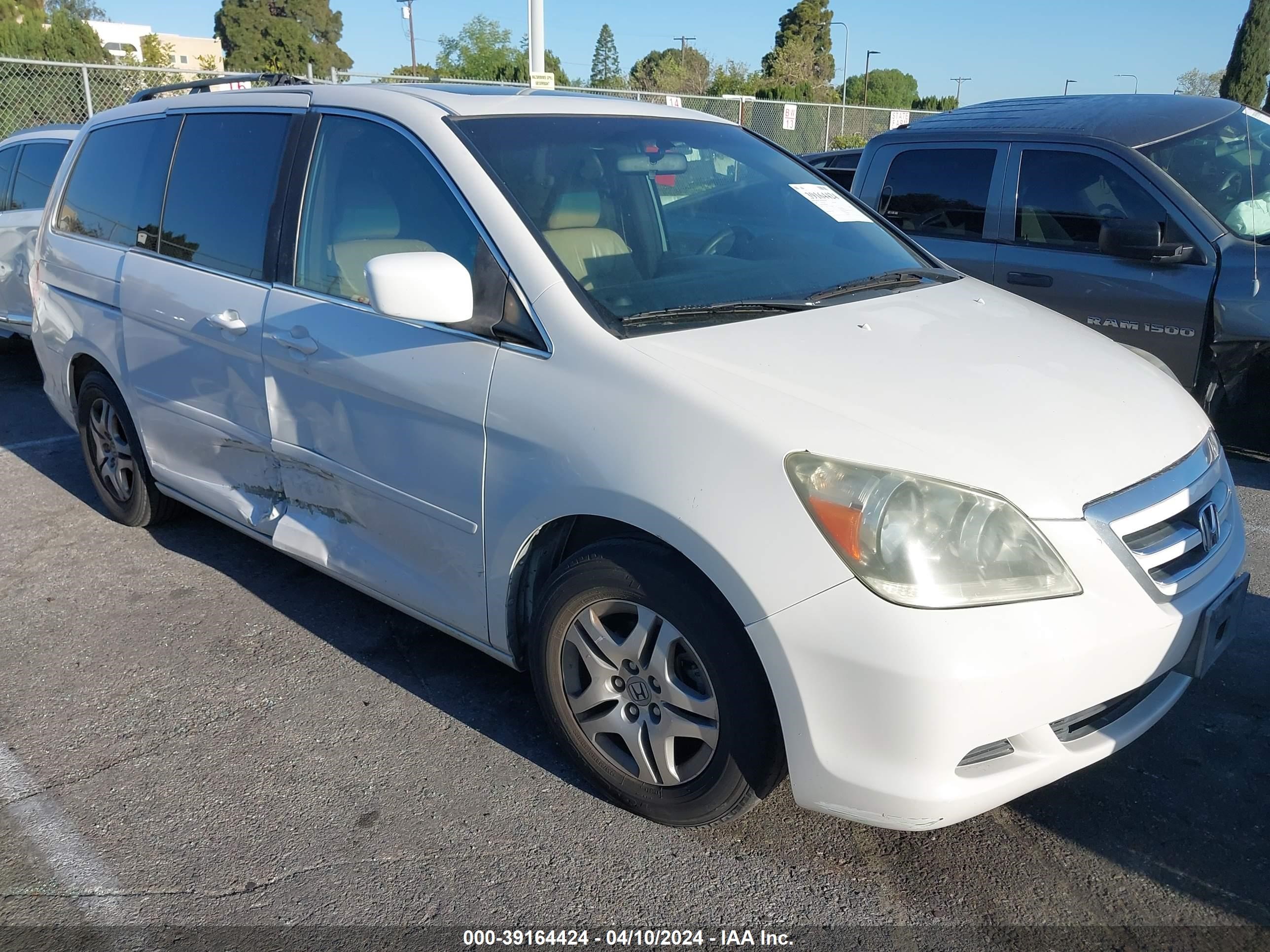 HONDA ODYSSEY 2005 5fnrl38785b010012