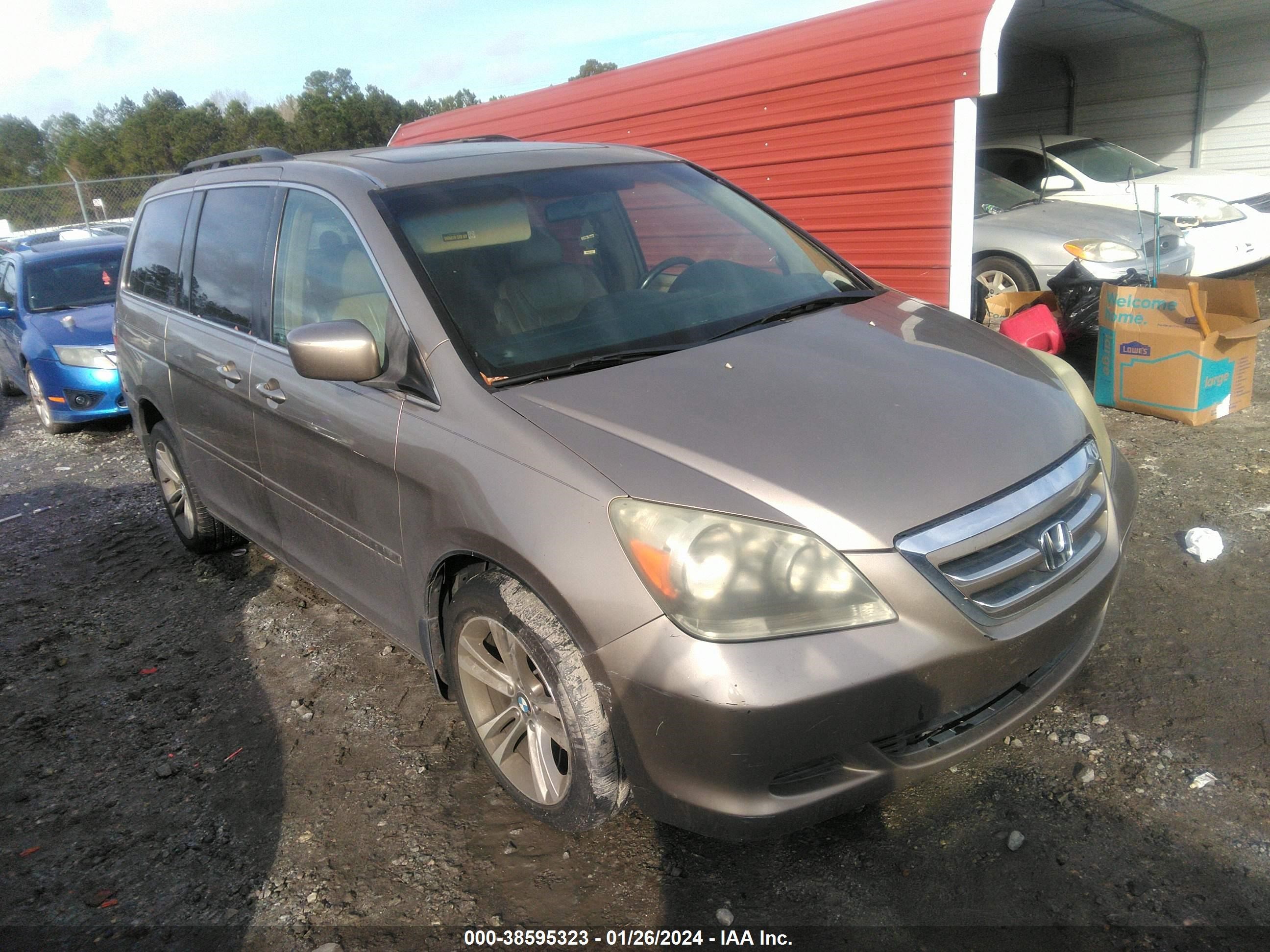 HONDA ODYSSEY 2006 5fnrl38786b020931