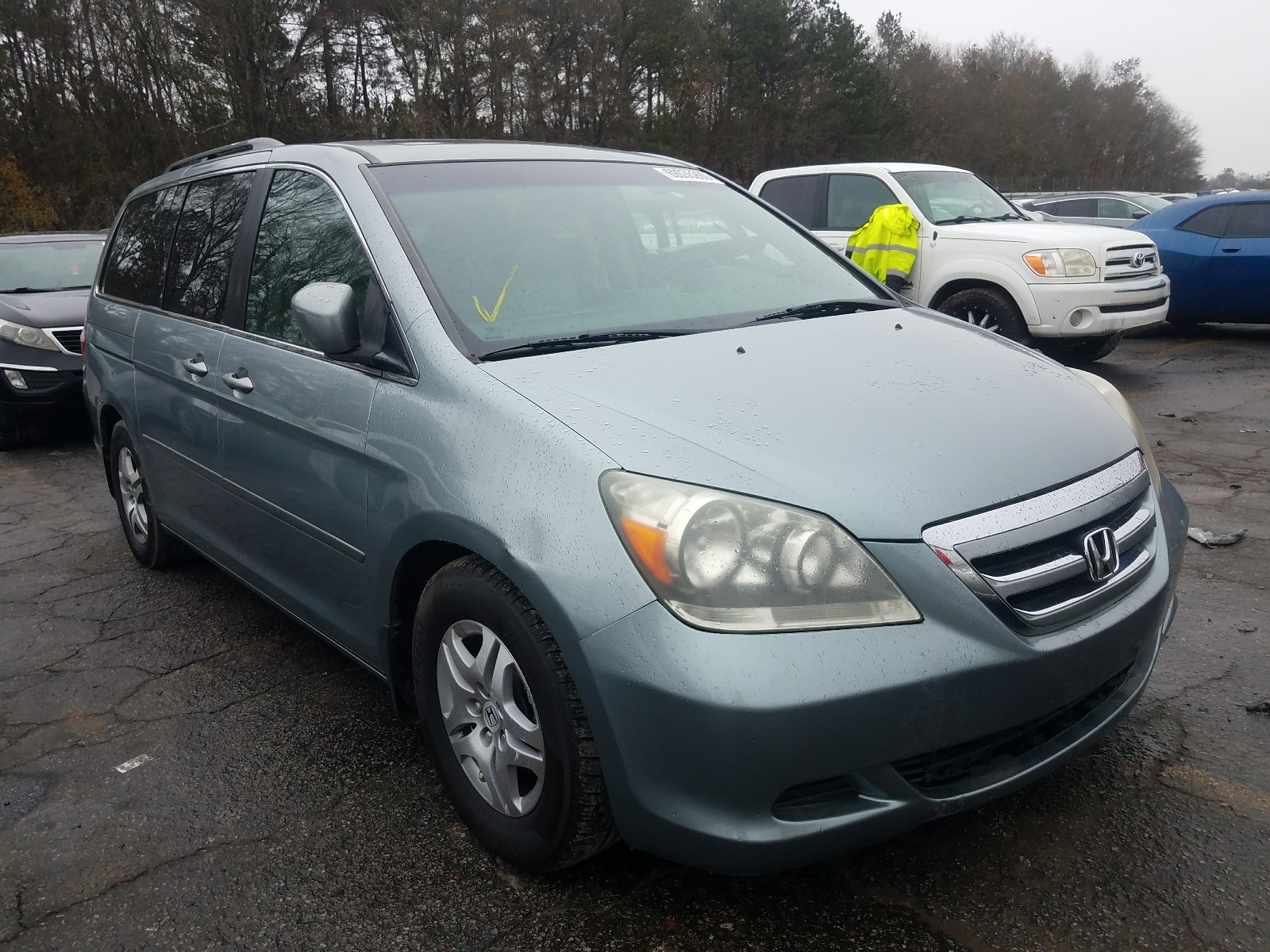 HONDA ODYSSEY EX 2007 5fnrl38787b027377