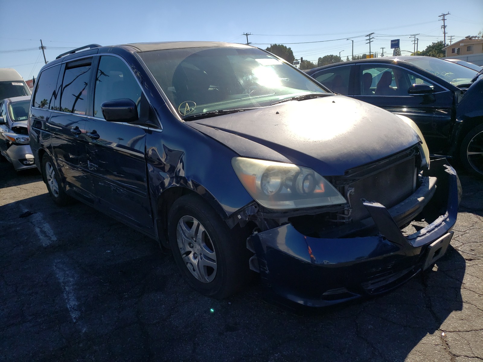 HONDA ODYSSEY EX 2007 5fnrl38787b034684