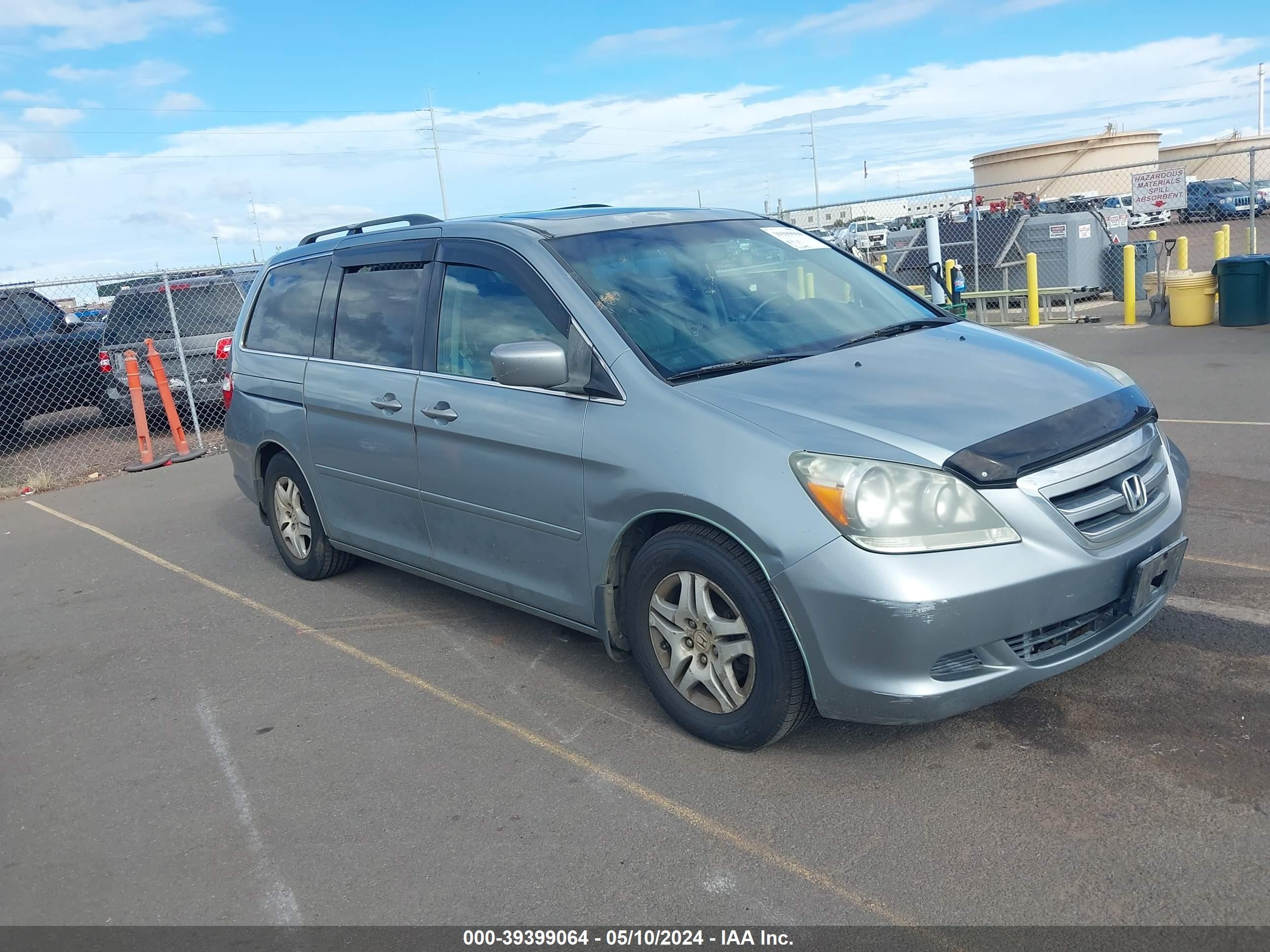 HONDA ODYSSEY 2007 5fnrl38787b067331