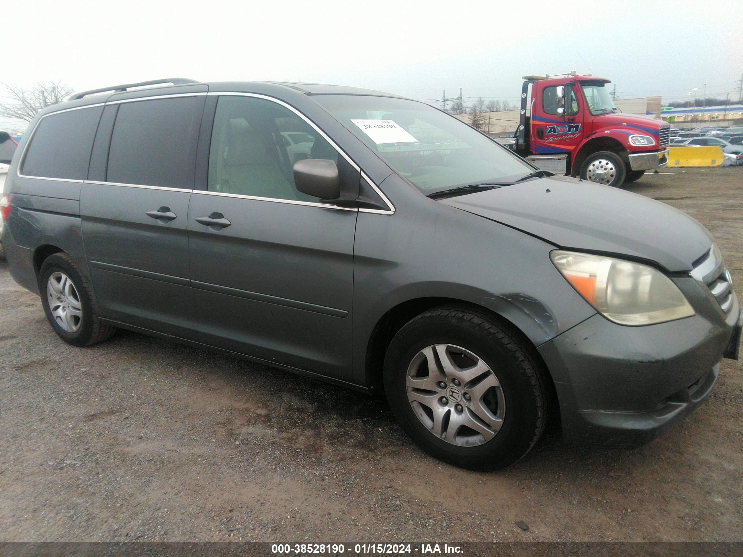 HONDA ODYSSEY 2007 5fnrl38787b083156