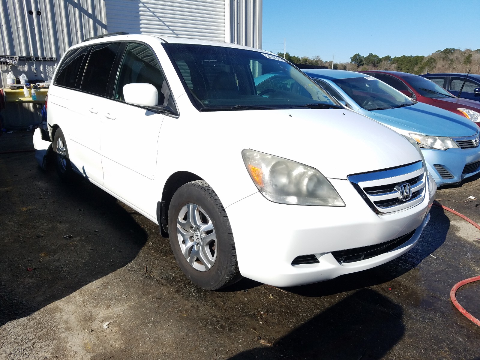 HONDA ODYSSEY EX 2007 5fnrl38787b129990