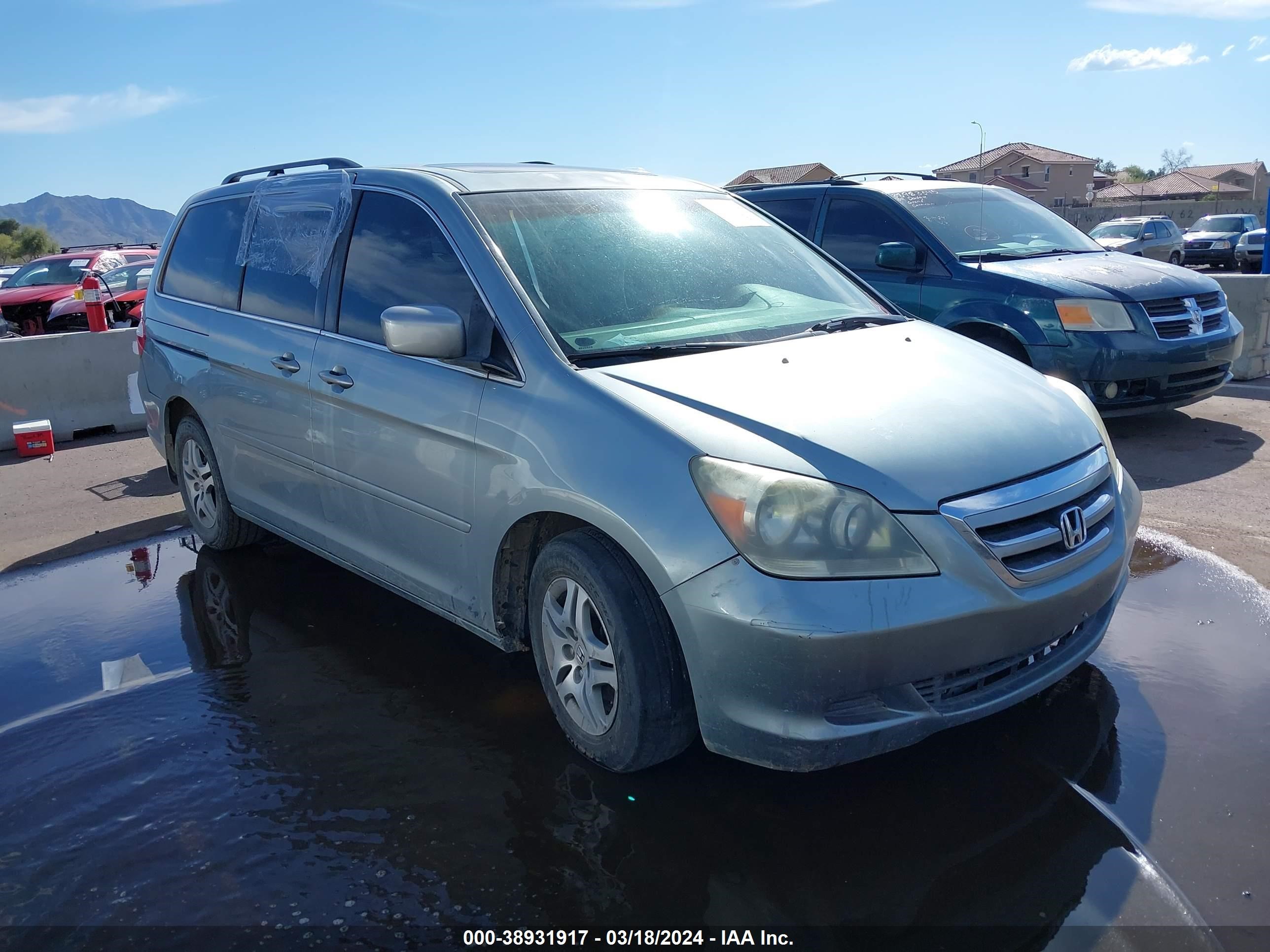 HONDA ODYSSEY 2006 5fnrl38796b109598