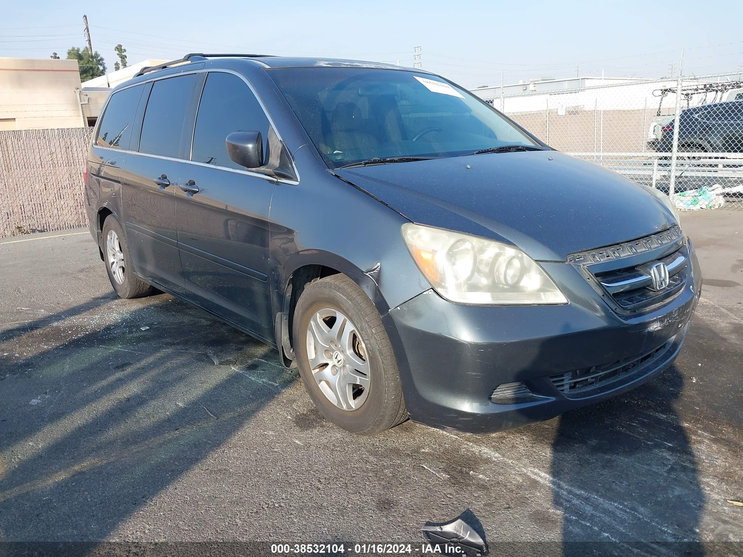 HONDA ODYSSEY 2006 5fnrl38796b462407