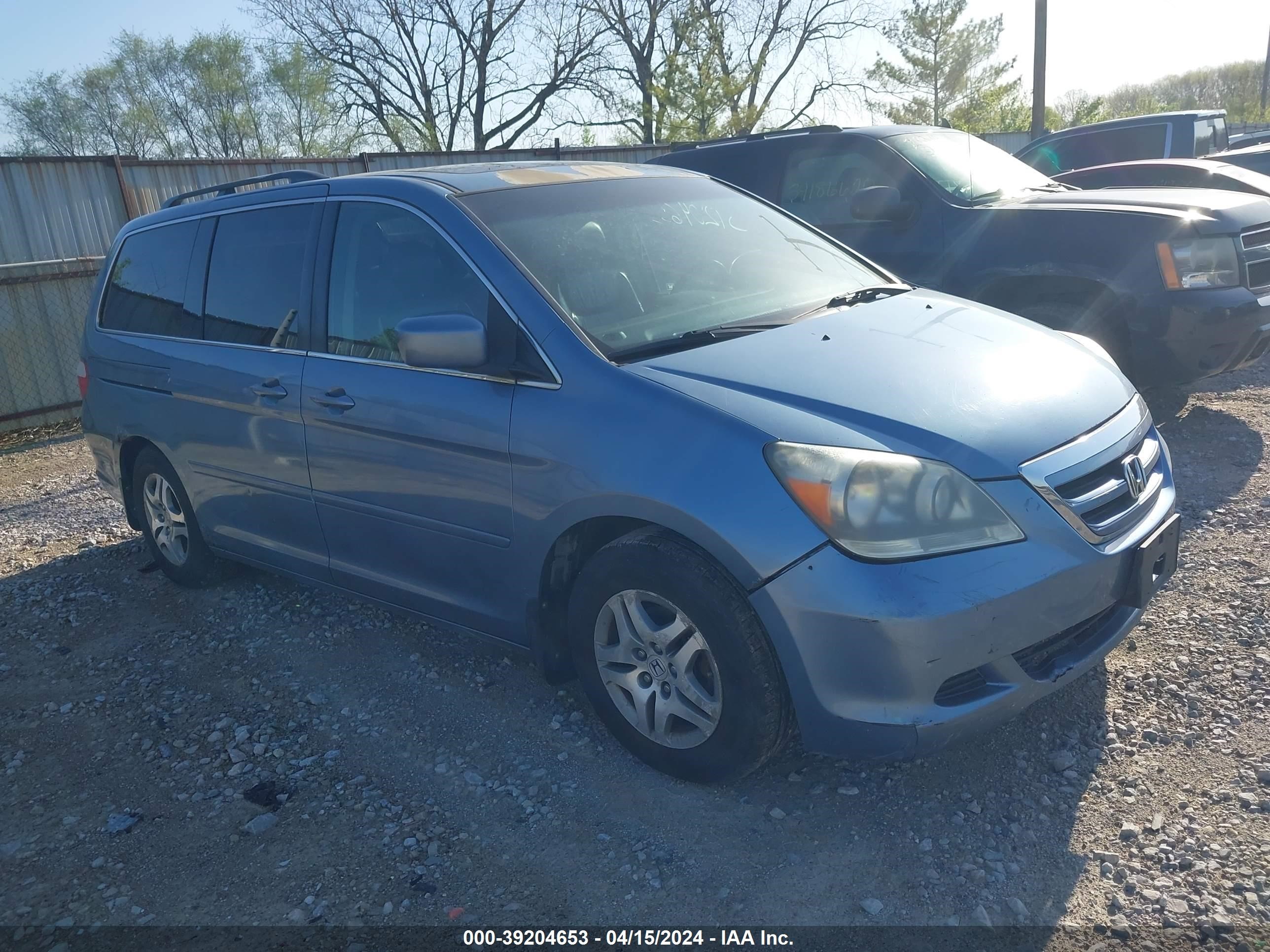 HONDA ODYSSEY 2007 5fnrl38797b008496