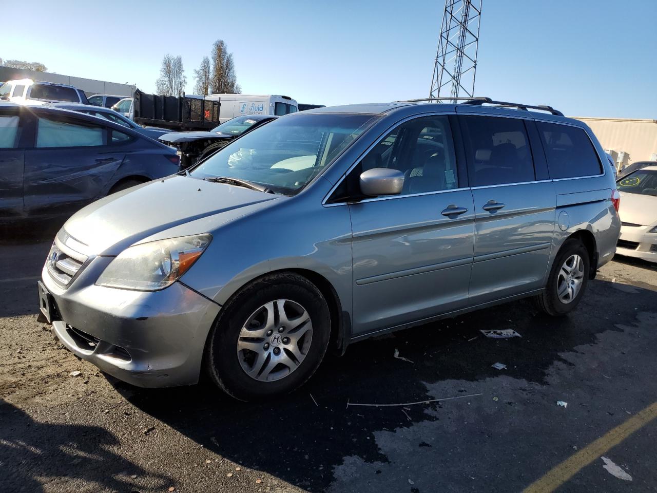 HONDA ODYSSEY 2007 5fnrl38797b013634