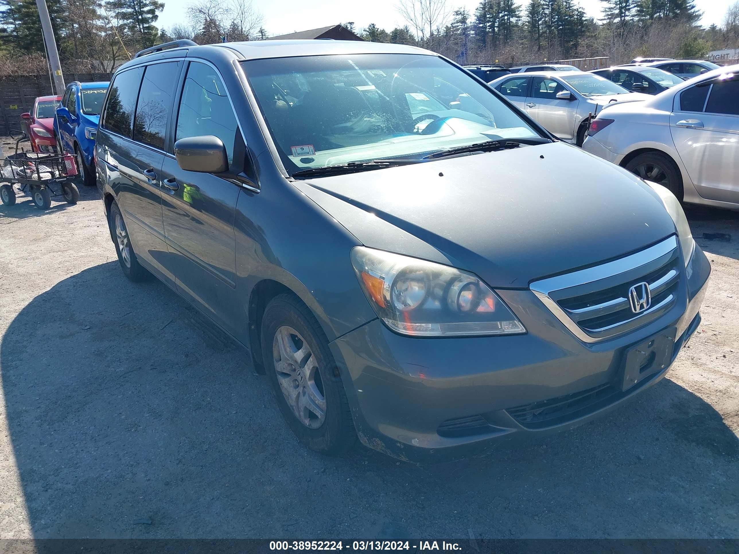 HONDA ODYSSEY 2007 5fnrl38797b063191