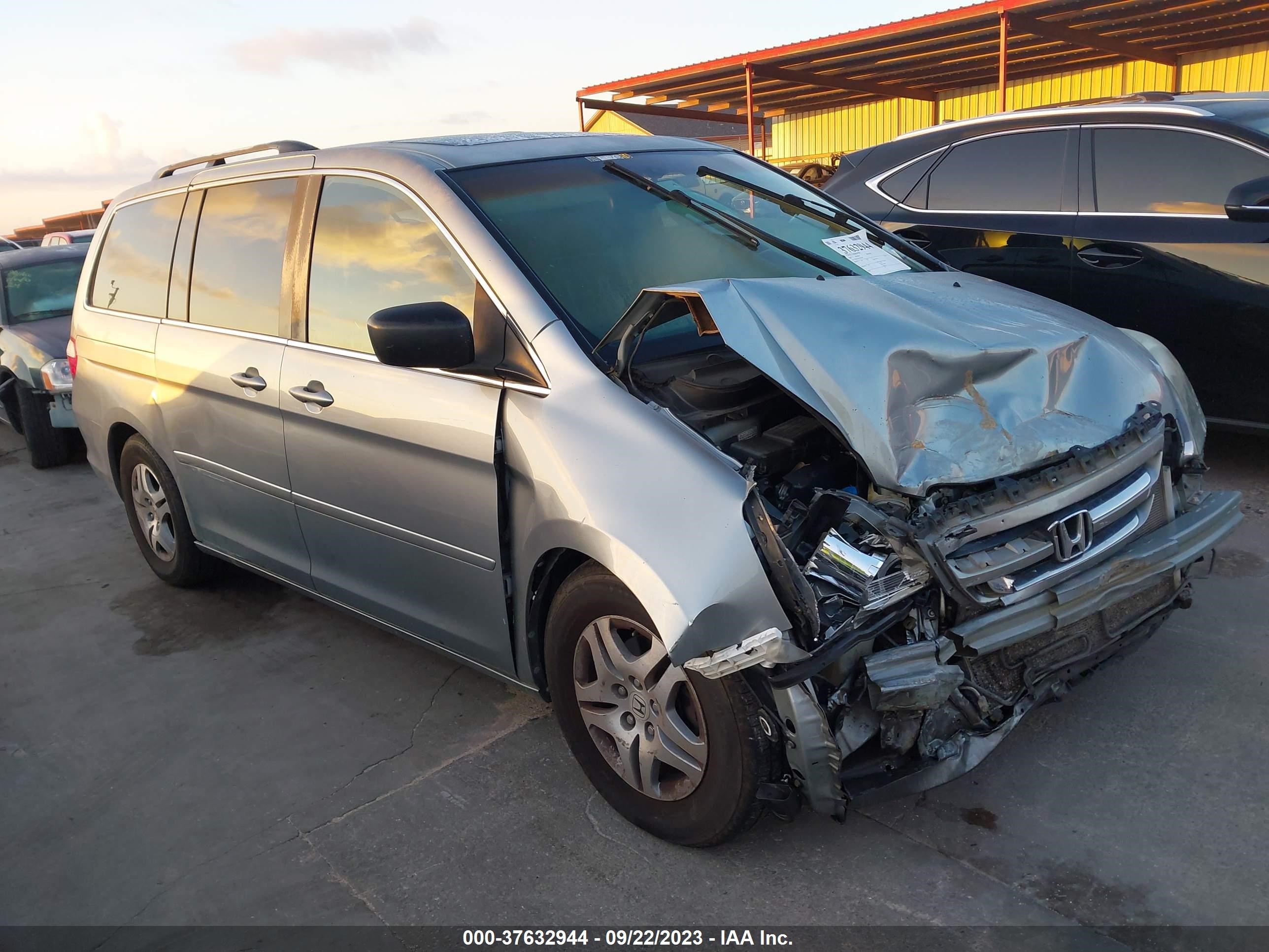 HONDA ODYSSEY 2007 5fnrl38797b081528