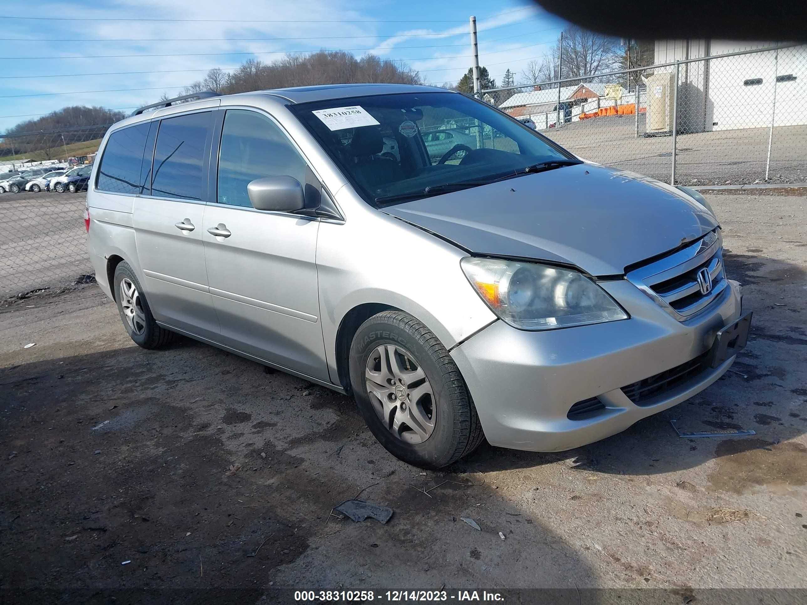 HONDA ODYSSEY 2007 5fnrl38797b107478