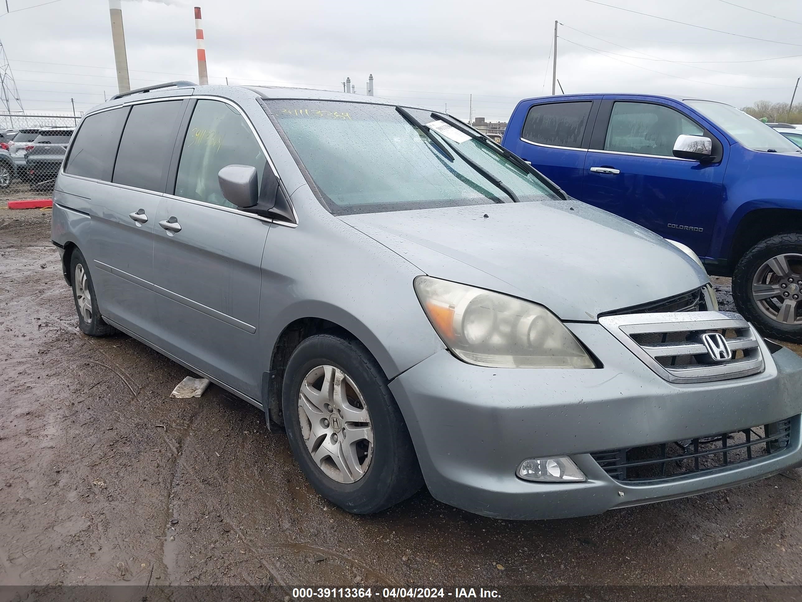 HONDA ODYSSEY 2007 5fnrl38797b110493