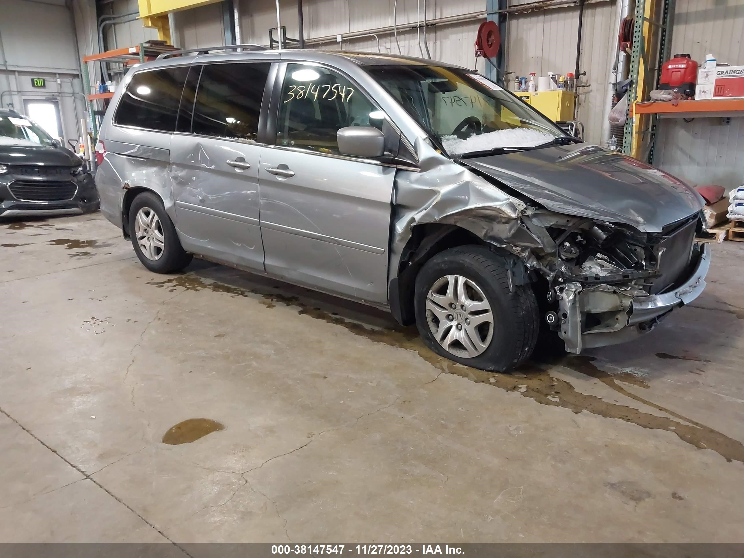 HONDA ODYSSEY 2007 5fnrl38797b139900