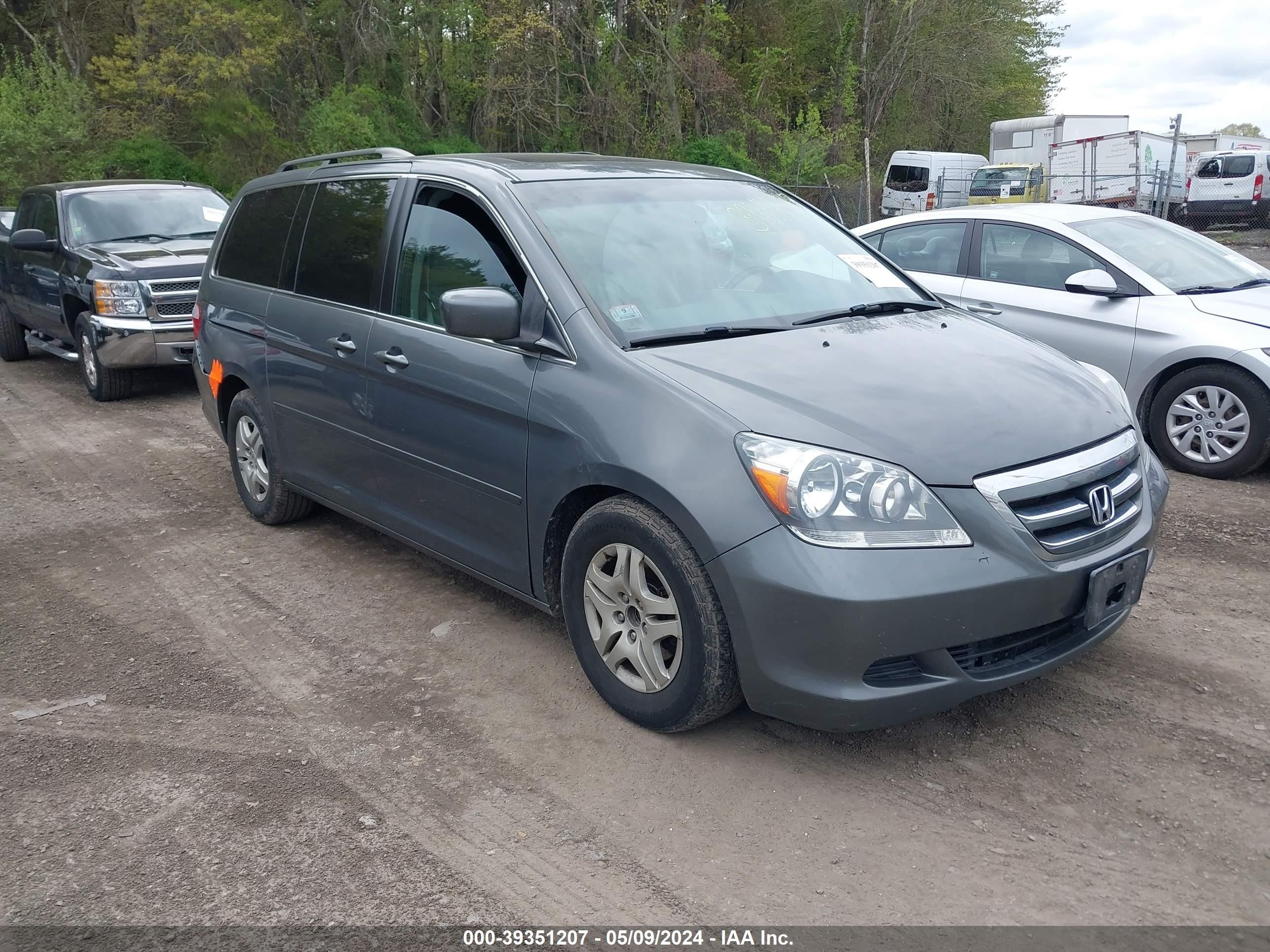 HONDA ODYSSEY 2007 5fnrl38797b144000