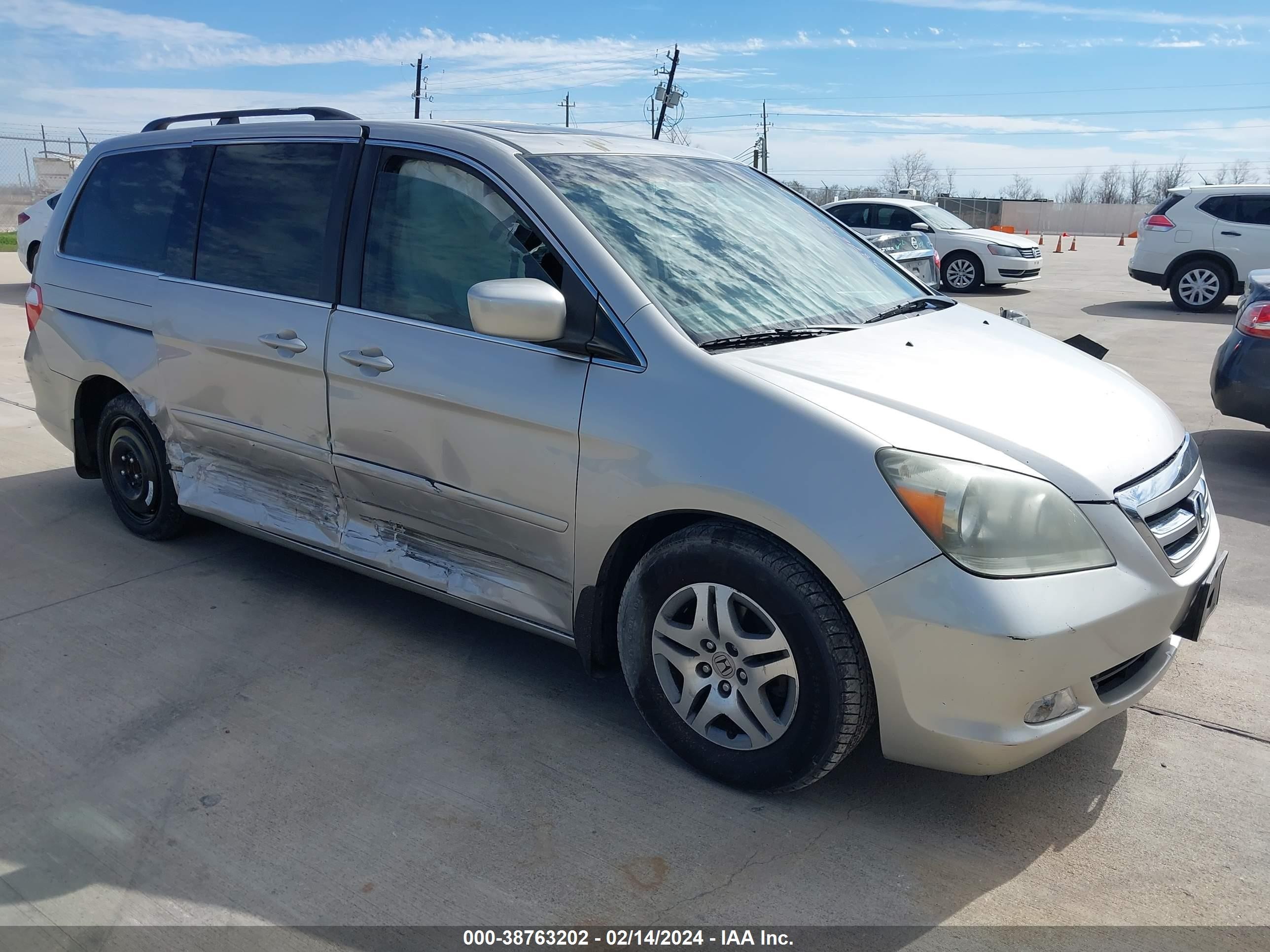 HONDA ODYSSEY 2007 5fnrl38797b409983