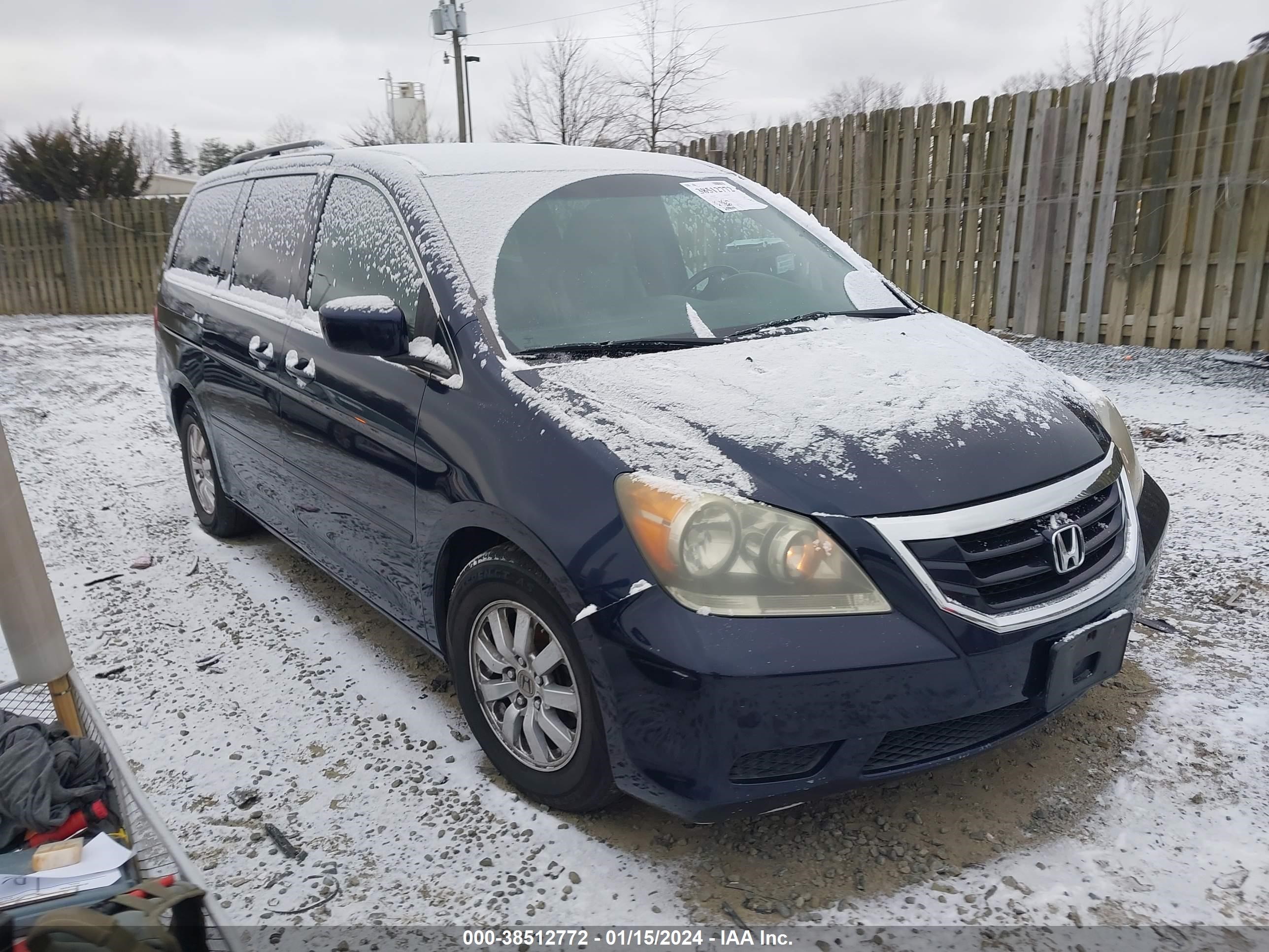 HONDA ODYSSEY 2008 5fnrl38798b026451