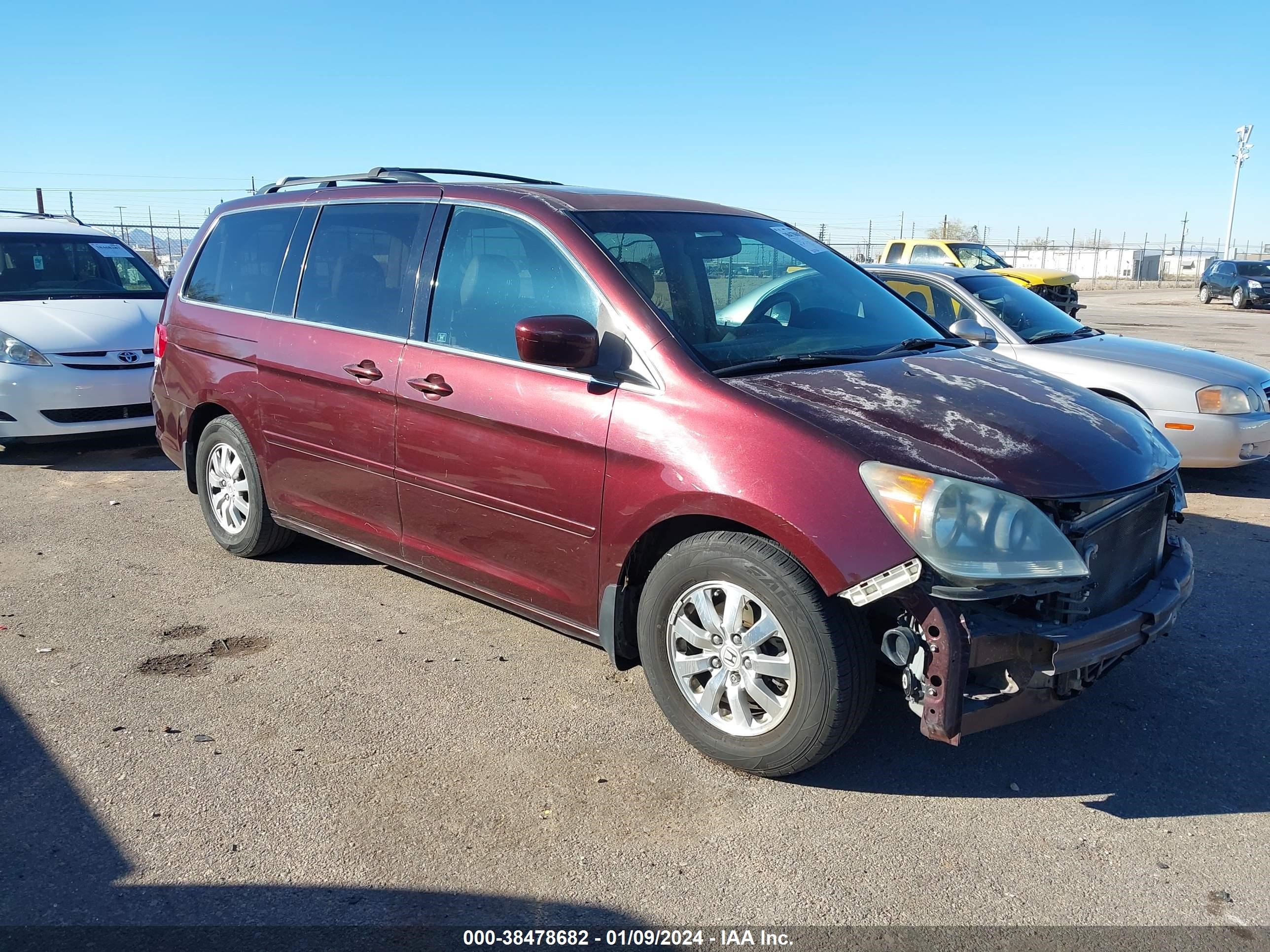 HONDA ODYSSEY 2008 5fnrl38798b026983