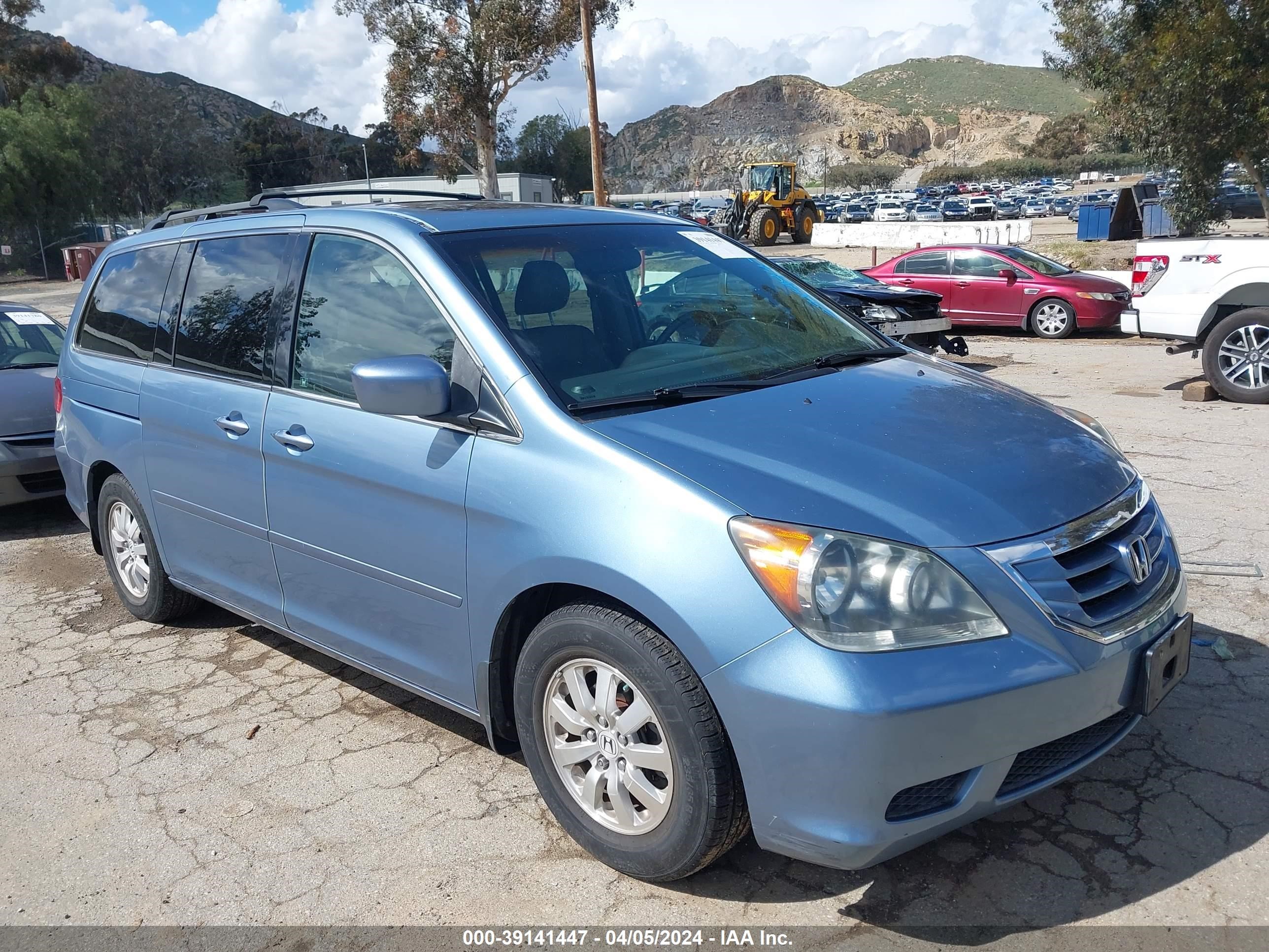 HONDA ODYSSEY 2008 5fnrl38798b079599