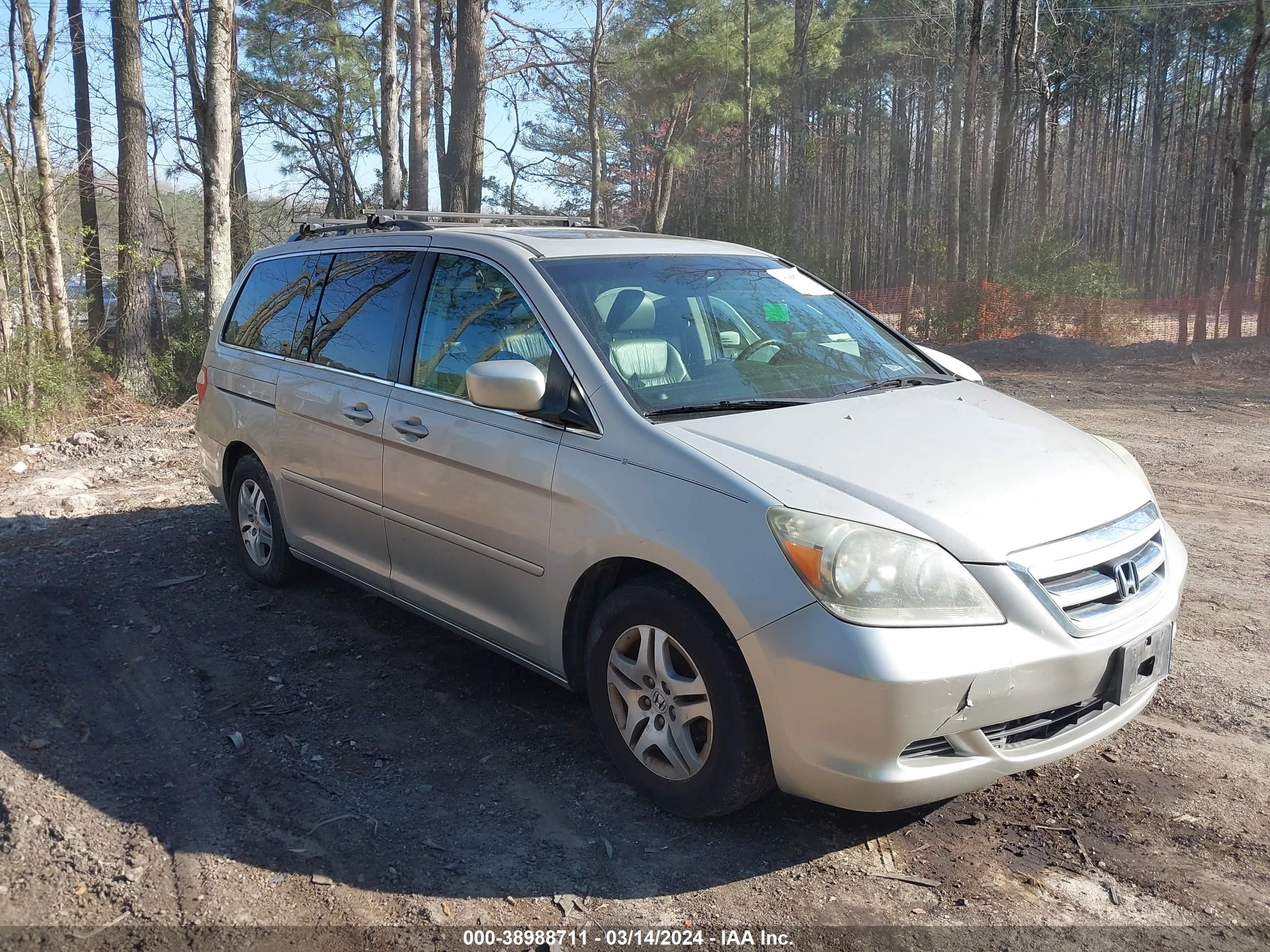 HONDA ODYSSEY 2005 5fnrl387x5b100908