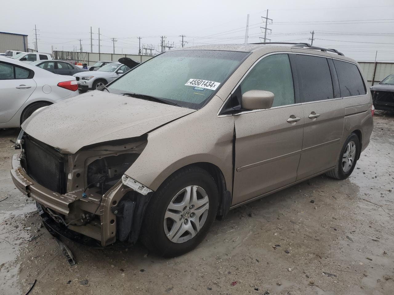 HONDA ODYSSEY 2006 5fnrl387x6b070942