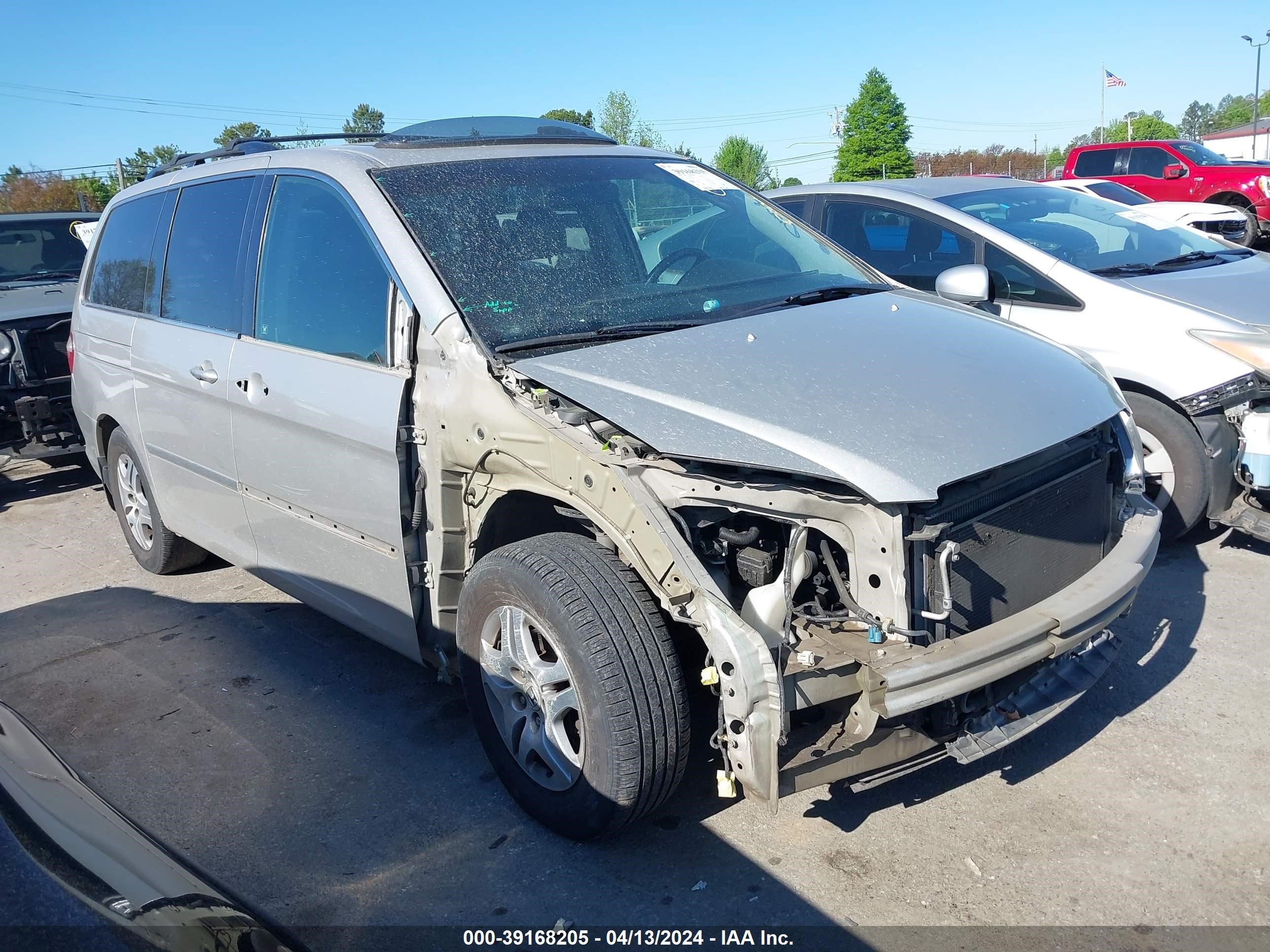 HONDA ODYSSEY 2006 5fnrl387x6b424541