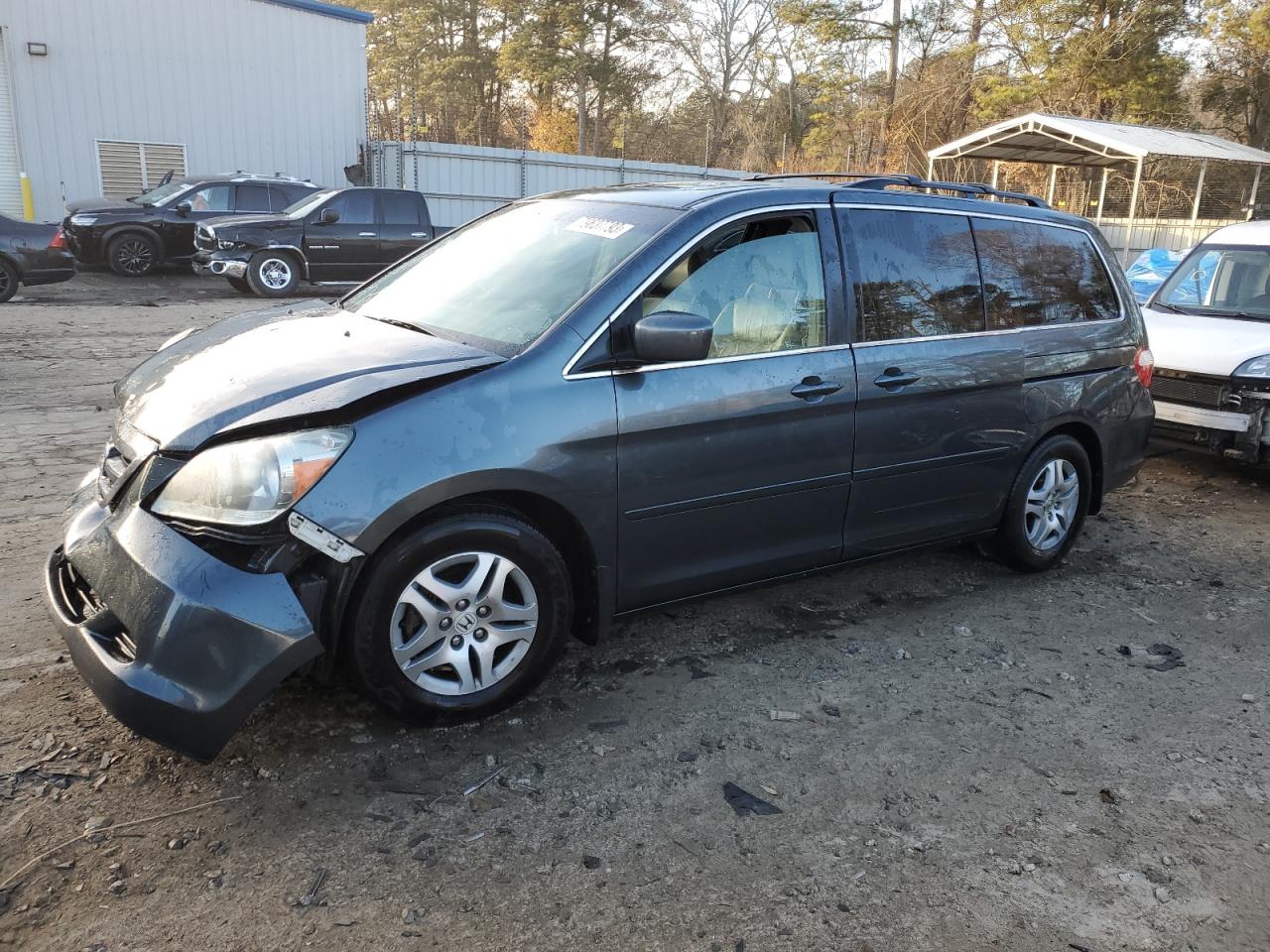 HONDA ODYSSEY 2006 5fnrl387x6b434468