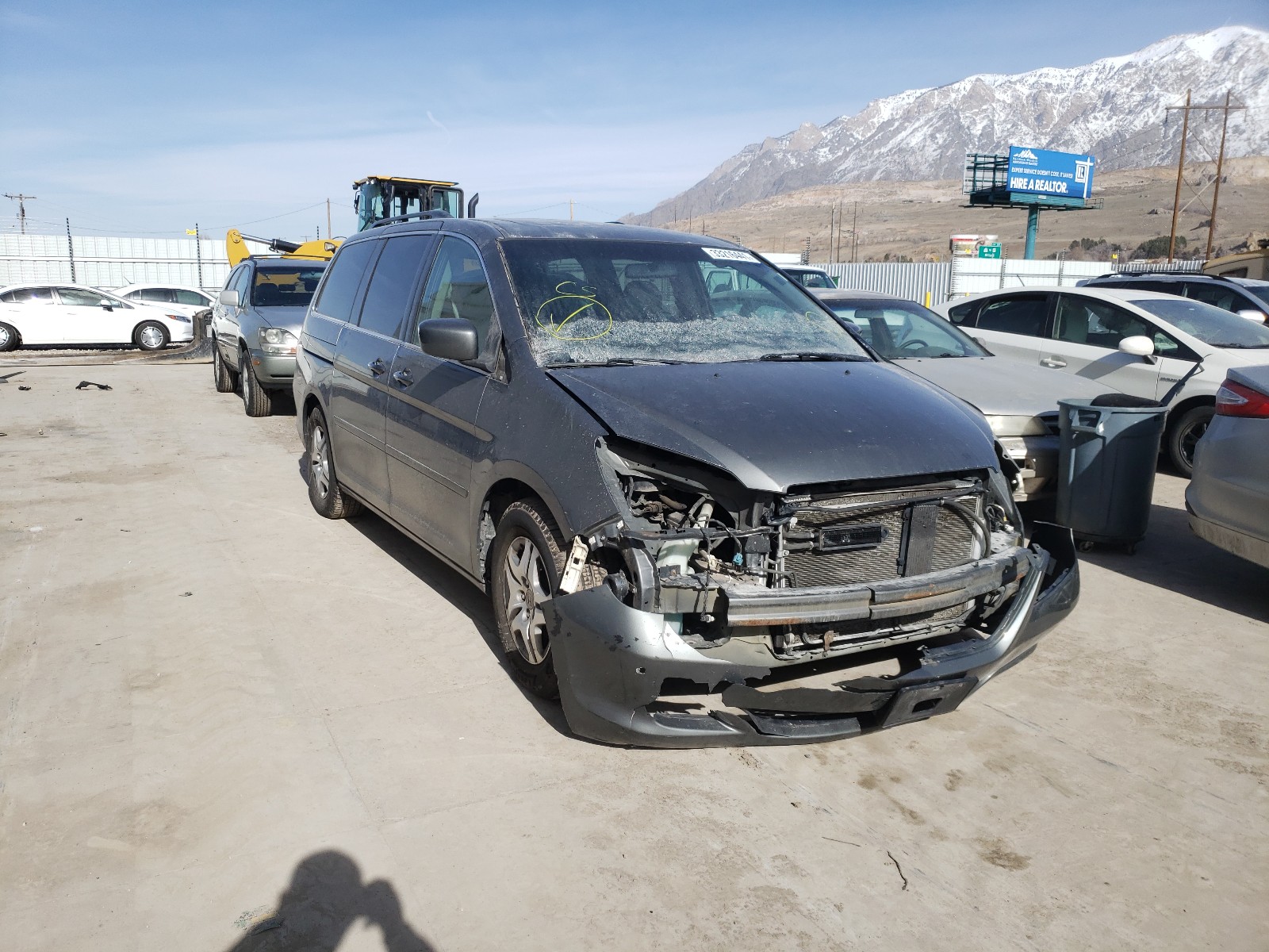 HONDA ODYSSEY EX 2007 5fnrl387x7b421317