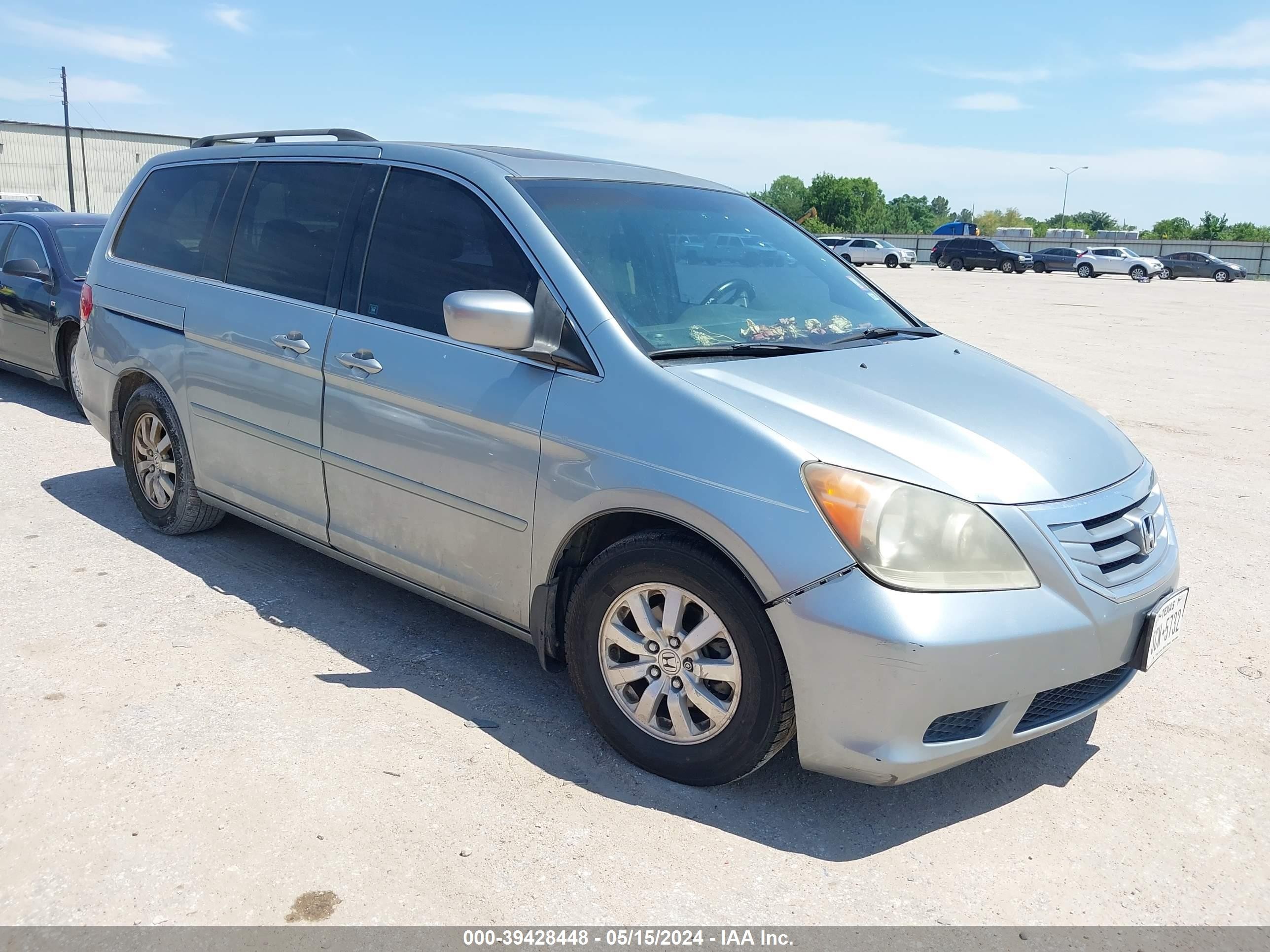 HONDA ODYSSEY 2008 5fnrl387x8b050631