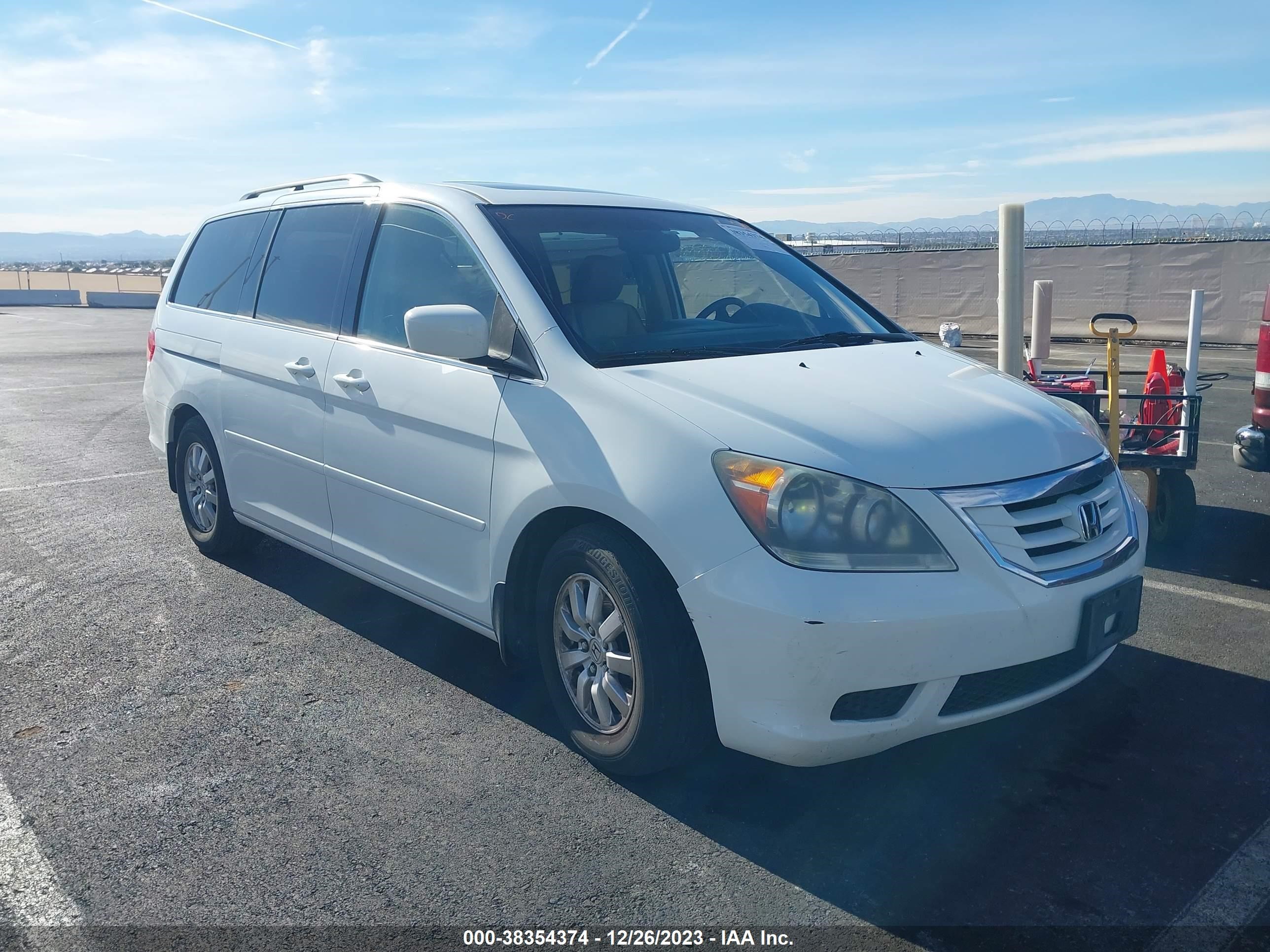 HONDA ODYSSEY 2008 5fnrl387x8b067655