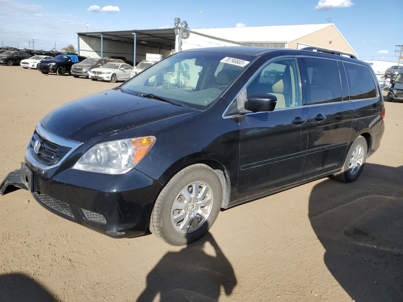 HONDA ODYSSEY 2008 5fnrl387x8b071916