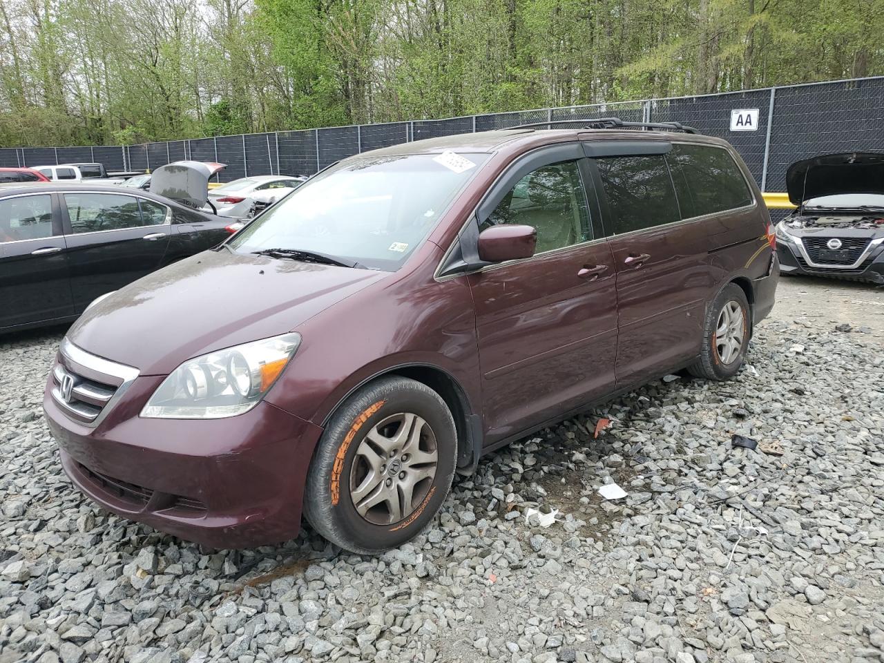 HONDA ODYSSEY 2007 5fnrl38807b032730