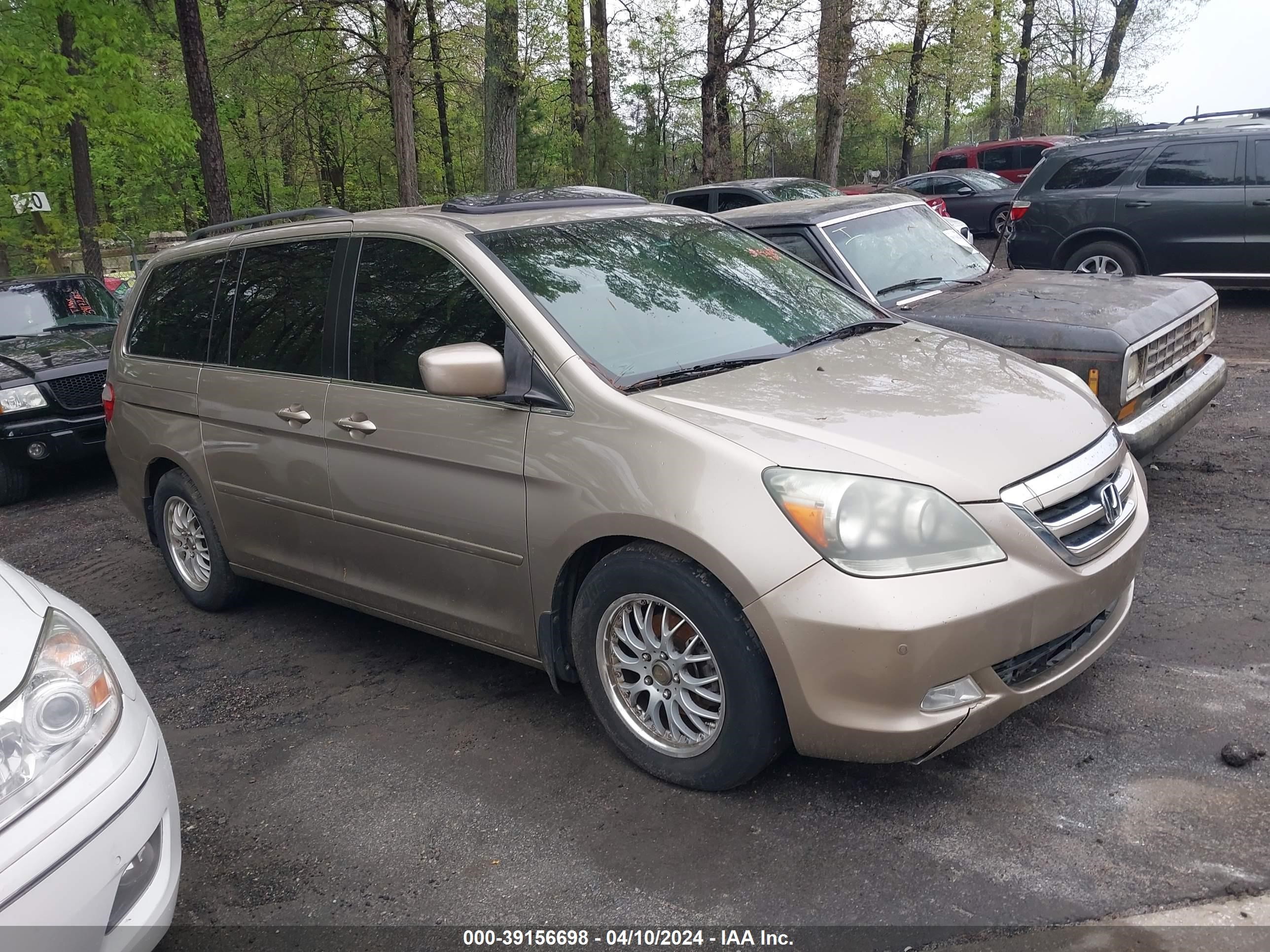 HONDA ODYSSEY 2007 5fnrl38807b061936