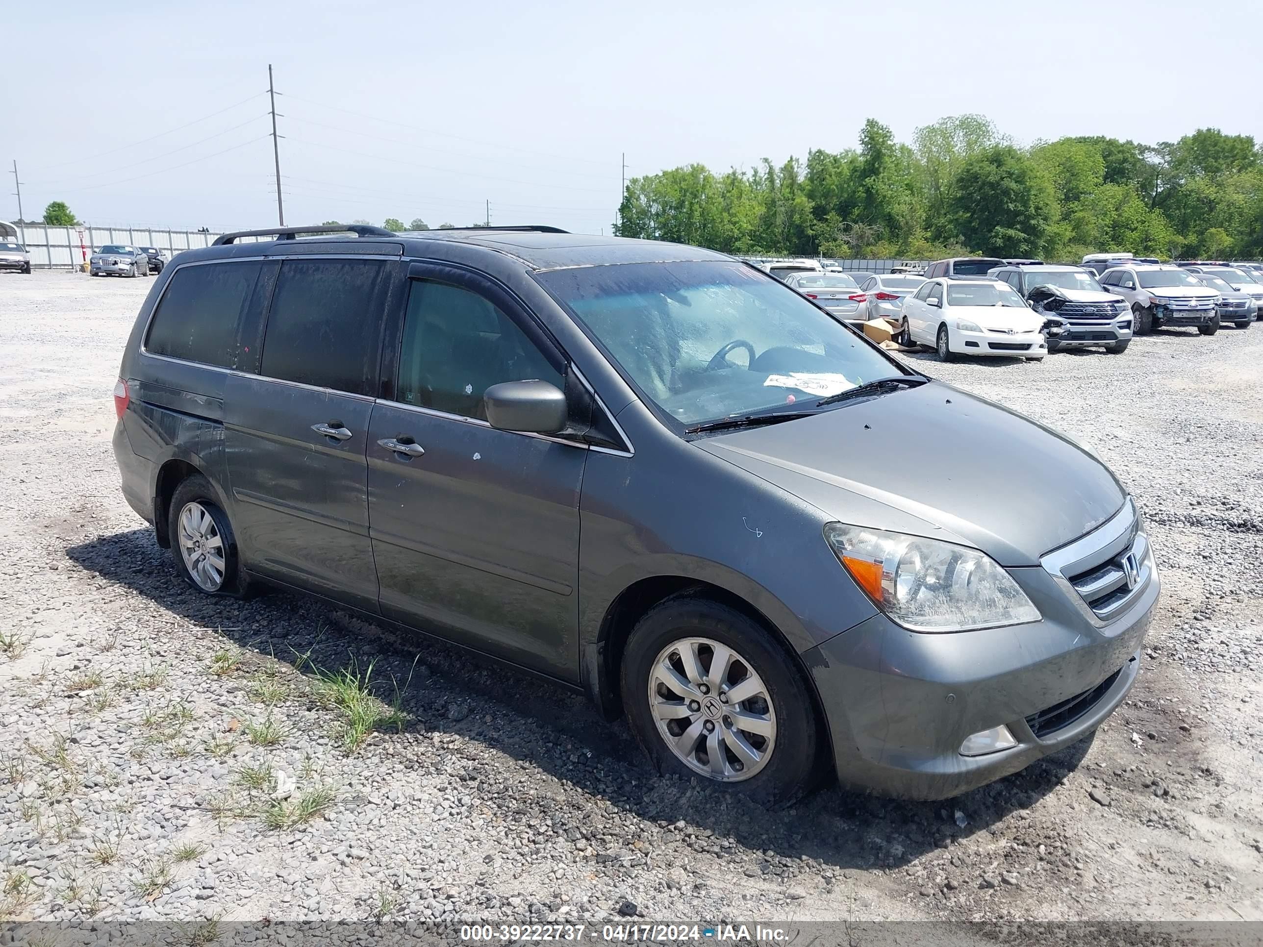 HONDA ODYSSEY 2007 5fnrl38807b108902