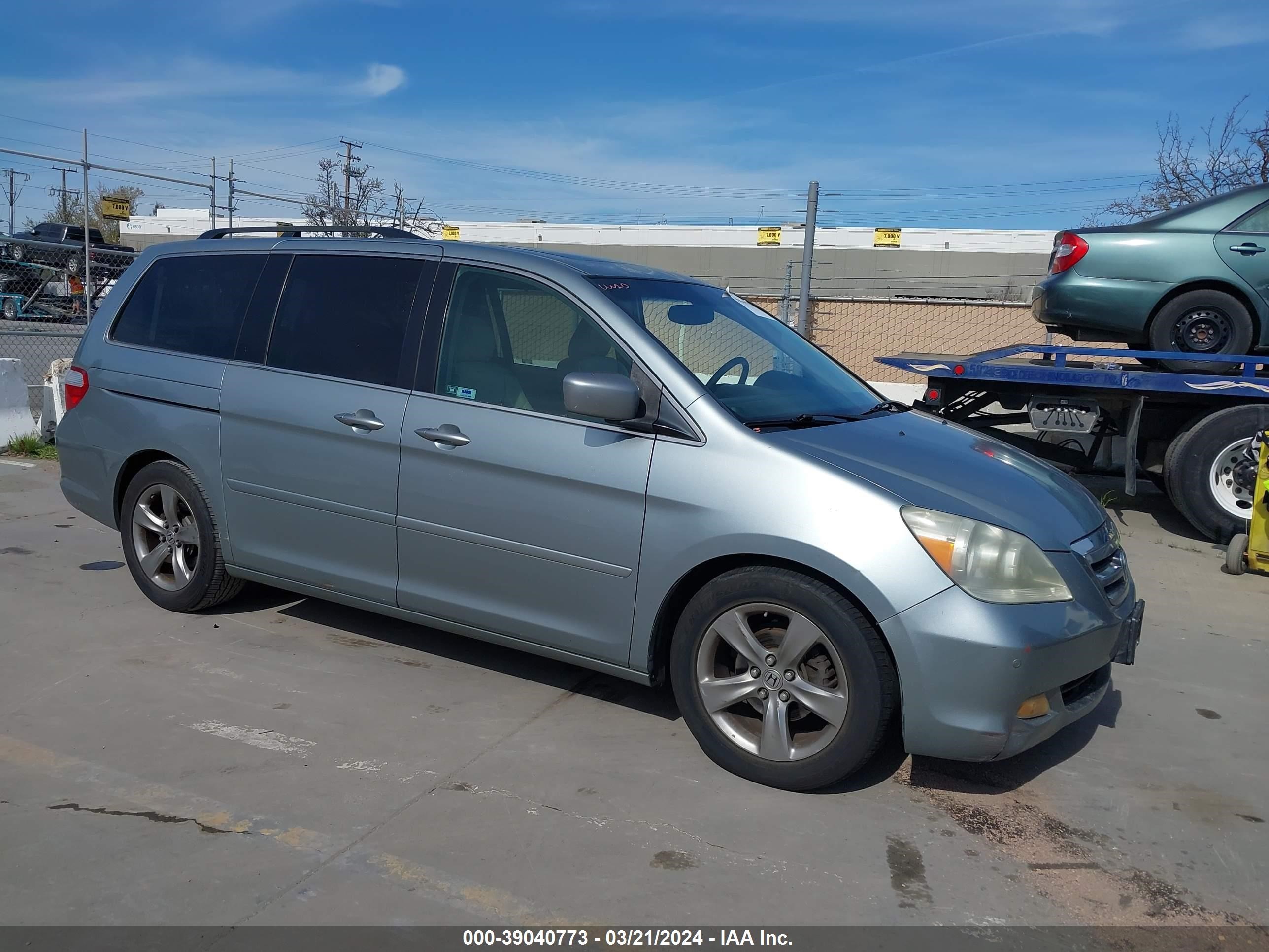 HONDA ODYSSEY 2007 5fnrl38817b022904