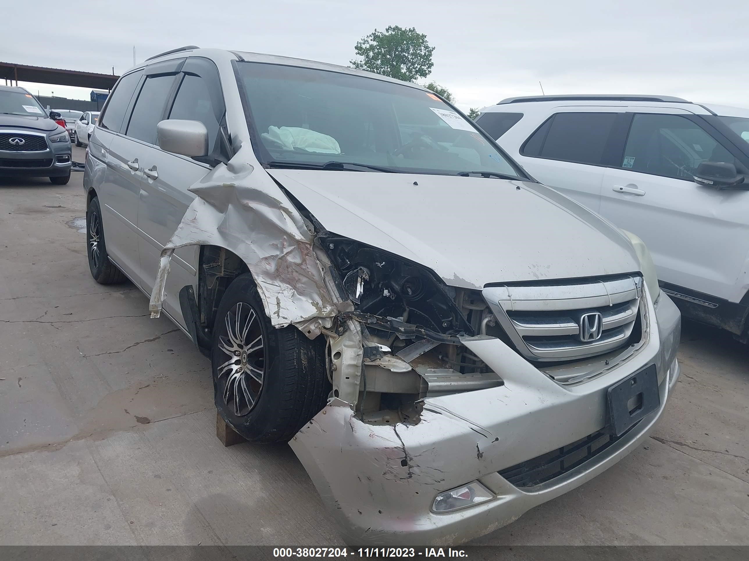 HONDA ODYSSEY 2007 5fnrl38817b056793