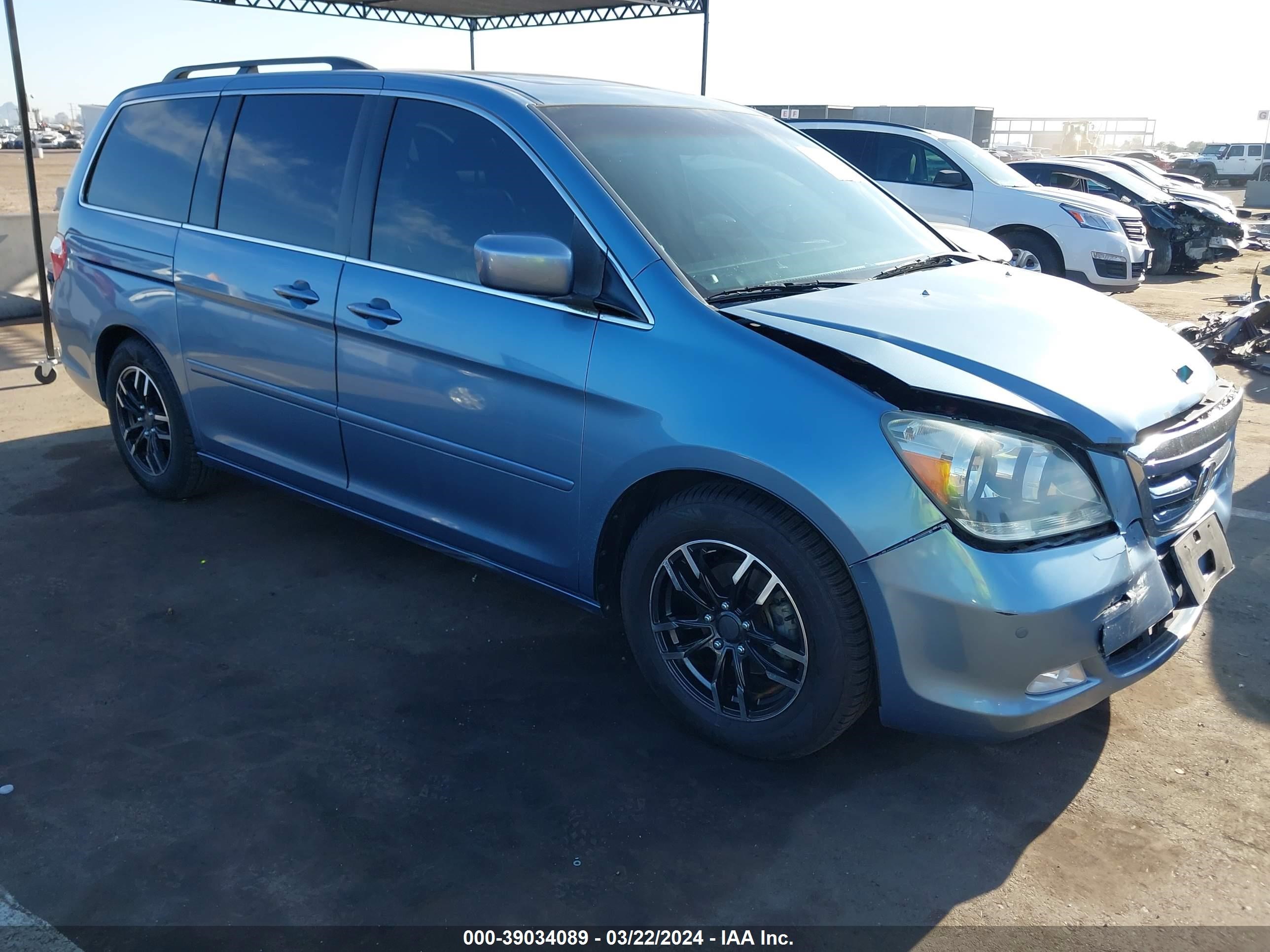 HONDA ODYSSEY 2006 5fnrl38826b017628