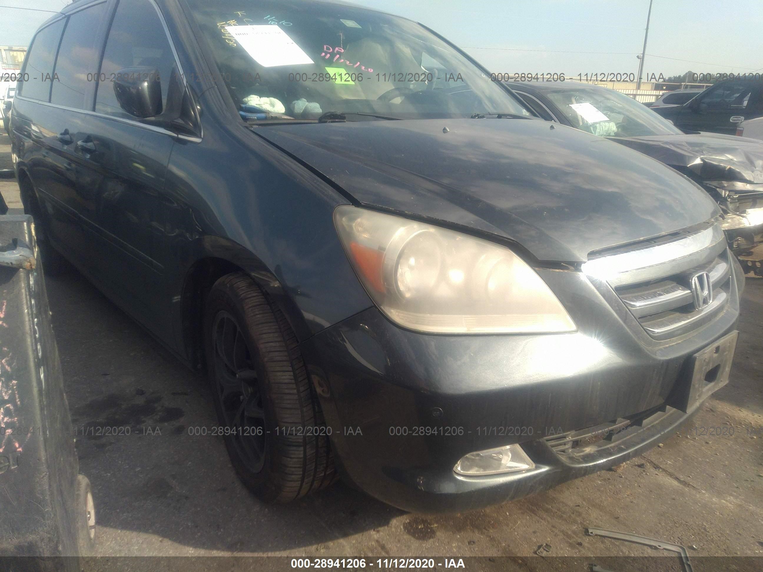 HONDA ODYSSEY 2006 5fnrl38826b057188