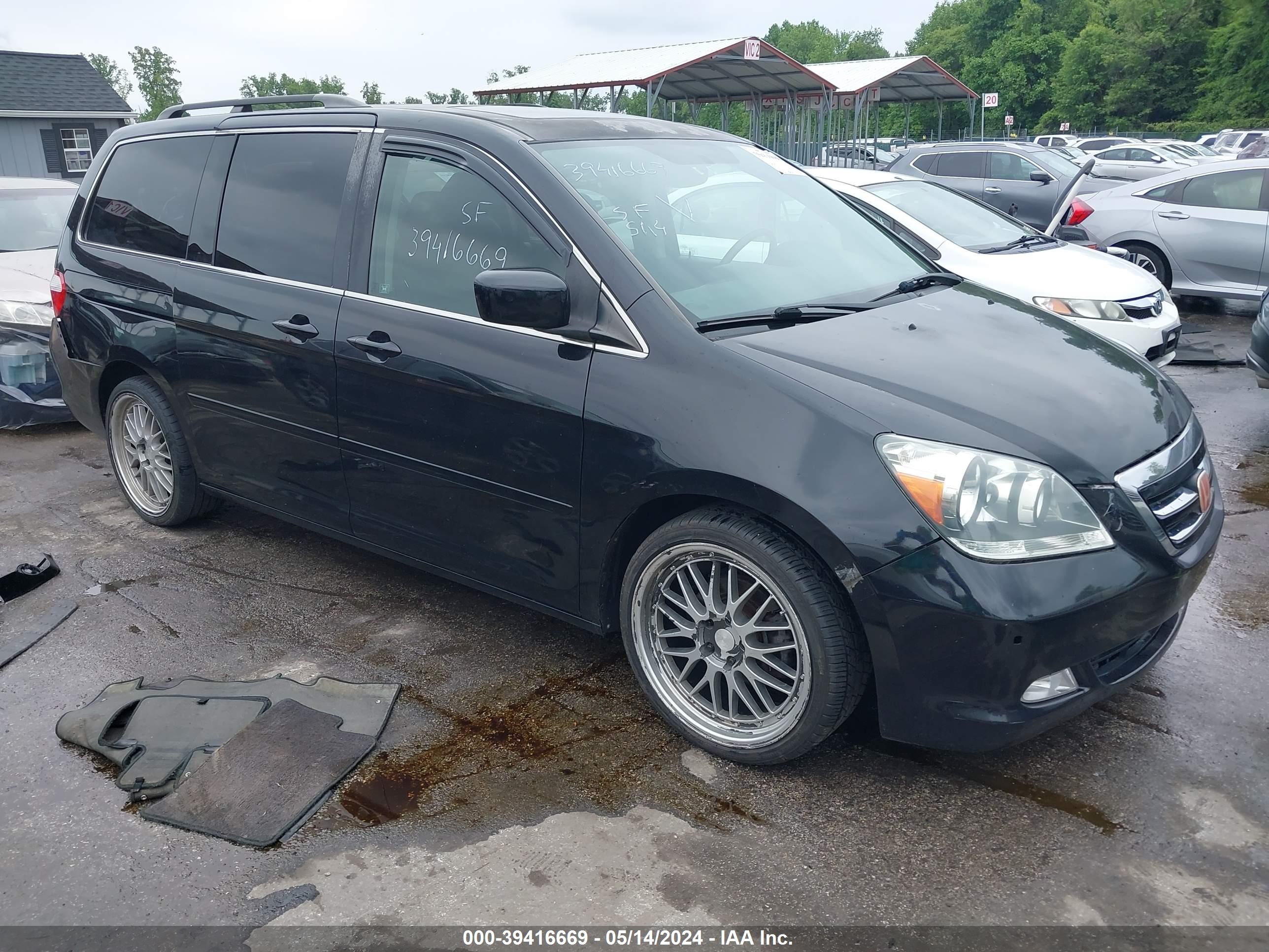 HONDA ODYSSEY 2006 5fnrl38826b062455