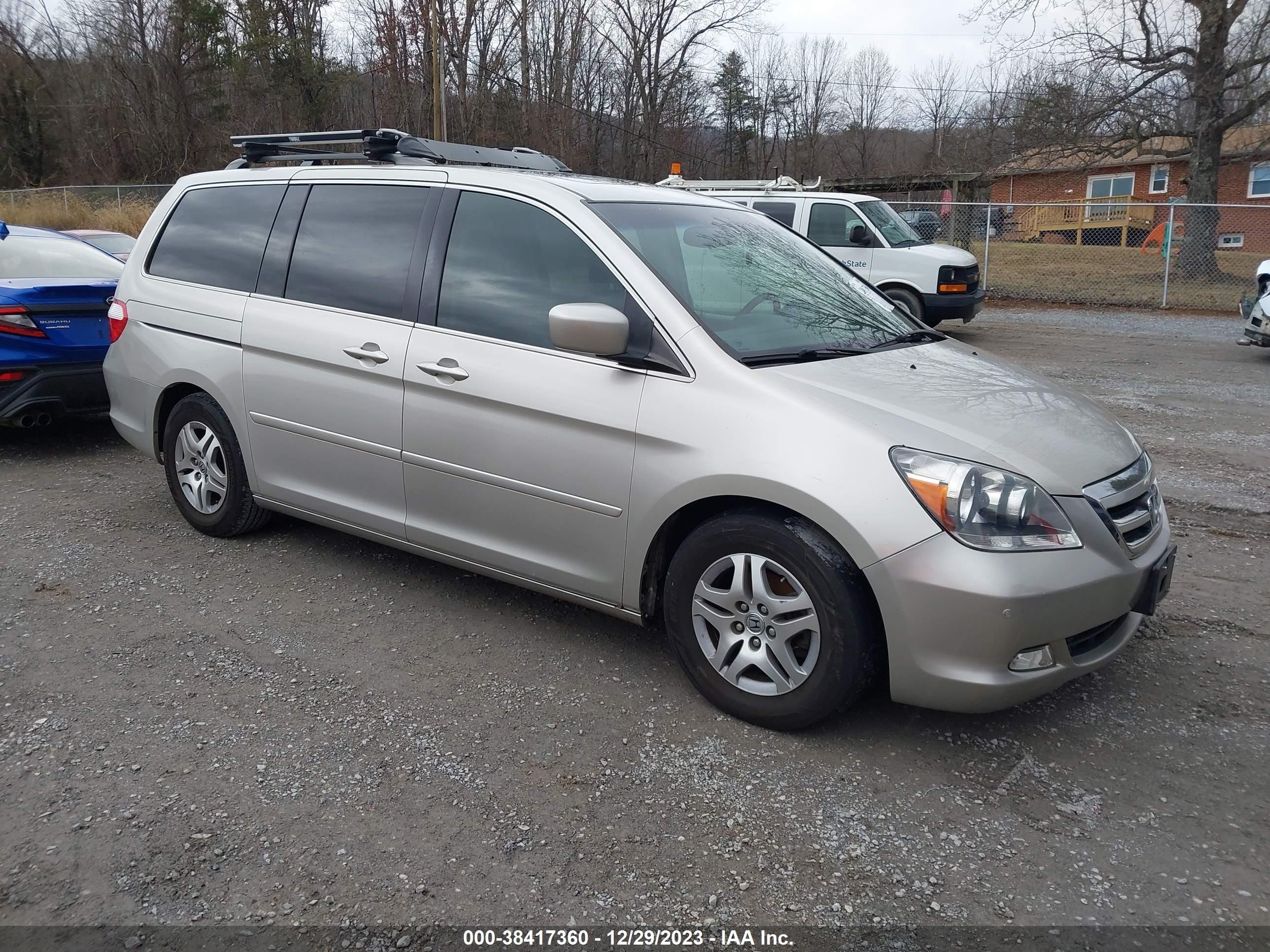 HONDA ODYSSEY 2007 5fnrl38827b061002