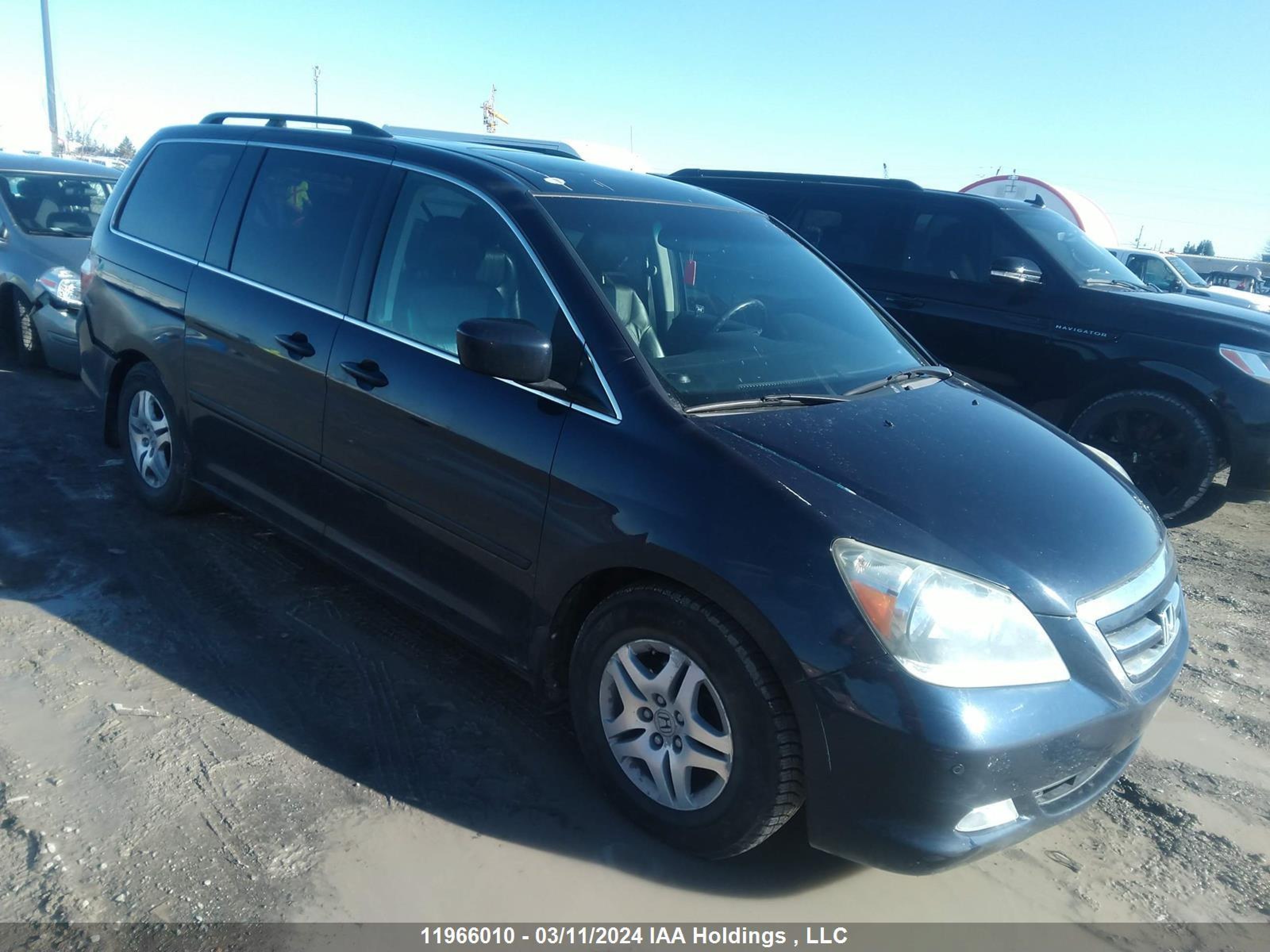 HONDA ODYSSEY 2007 5fnrl38827b507066