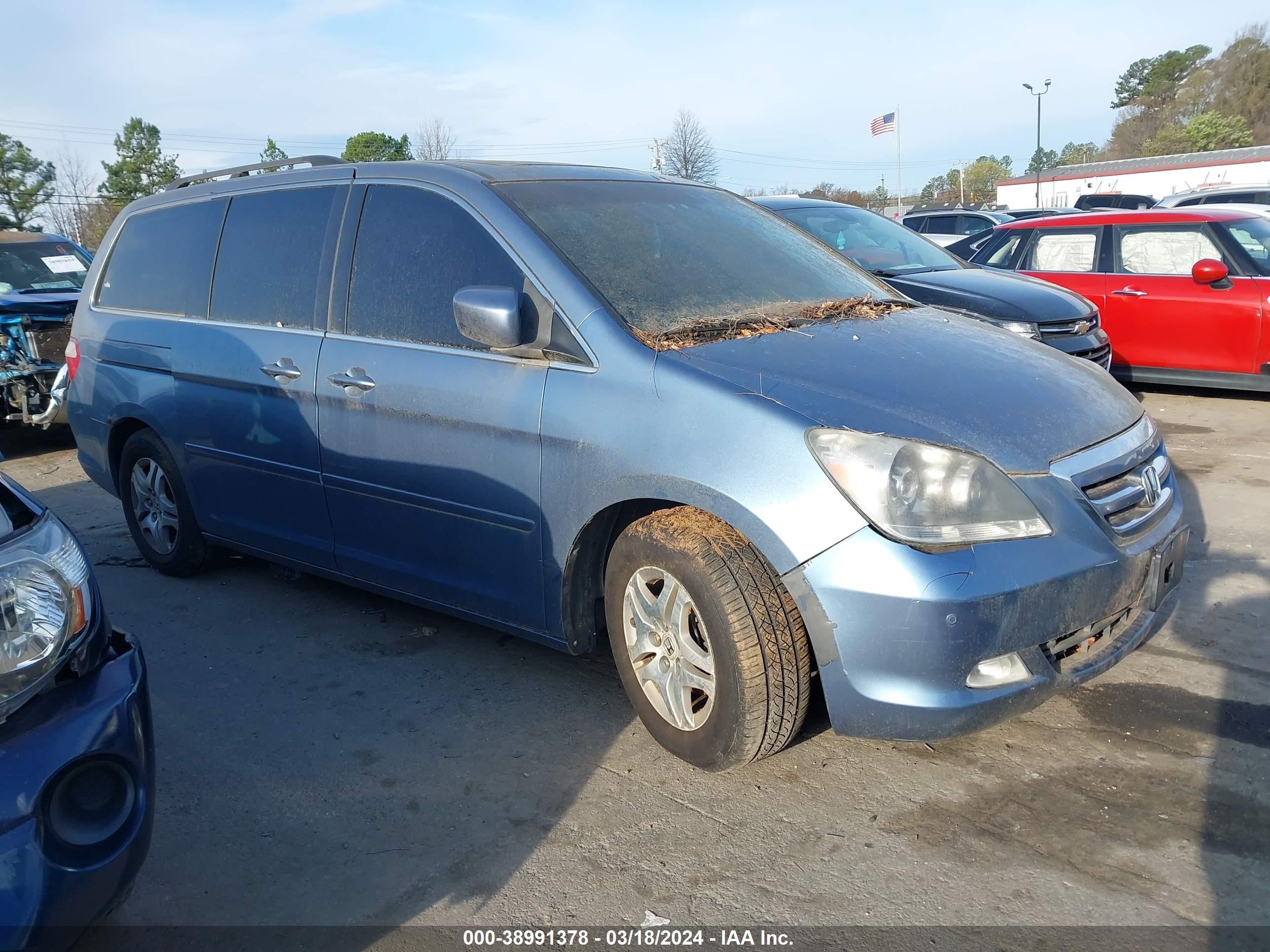 HONDA ODYSSEY 2005 5fnrl38835b042973