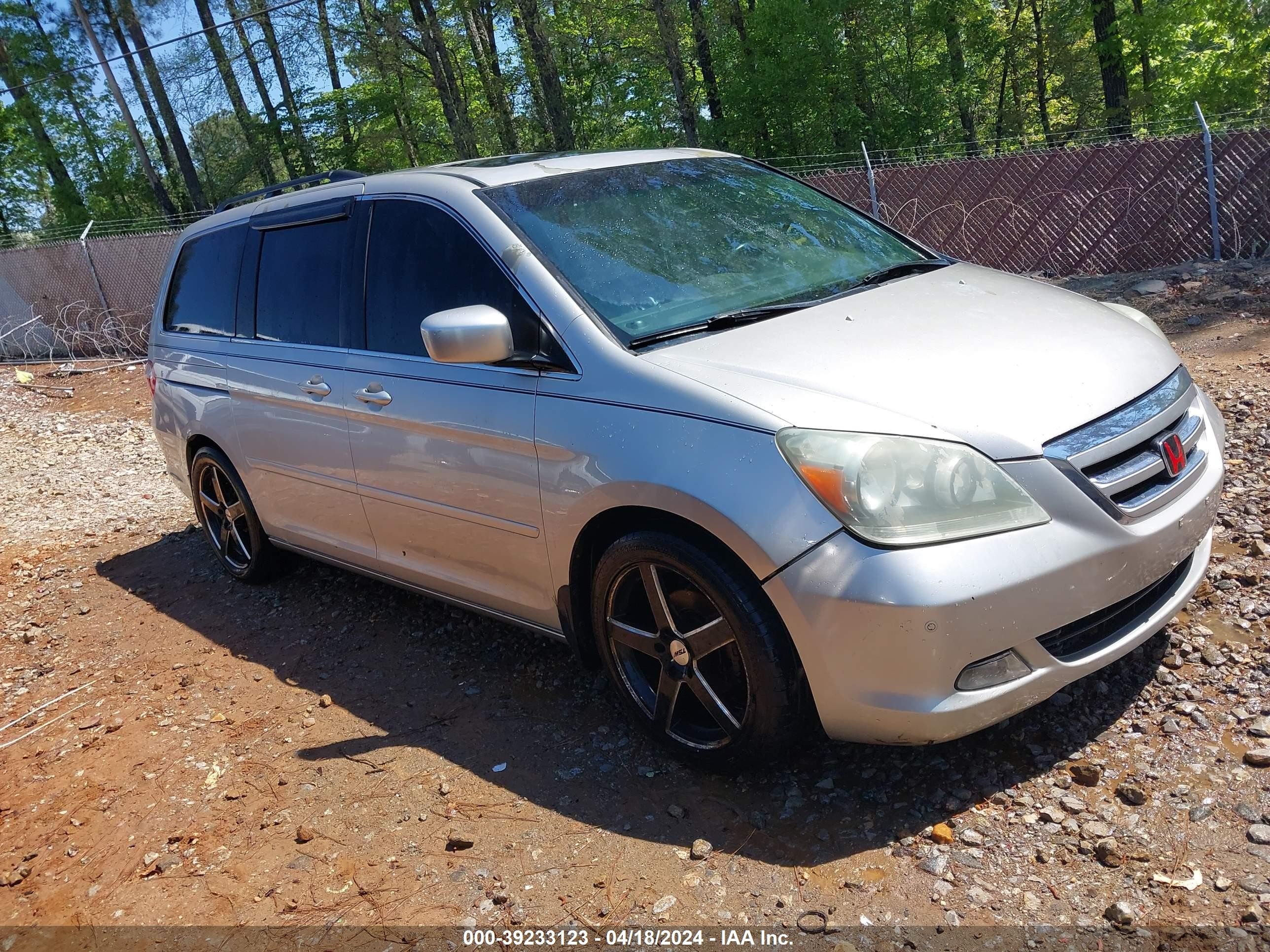 HONDA ODYSSEY 2006 5fnrl38836b028685