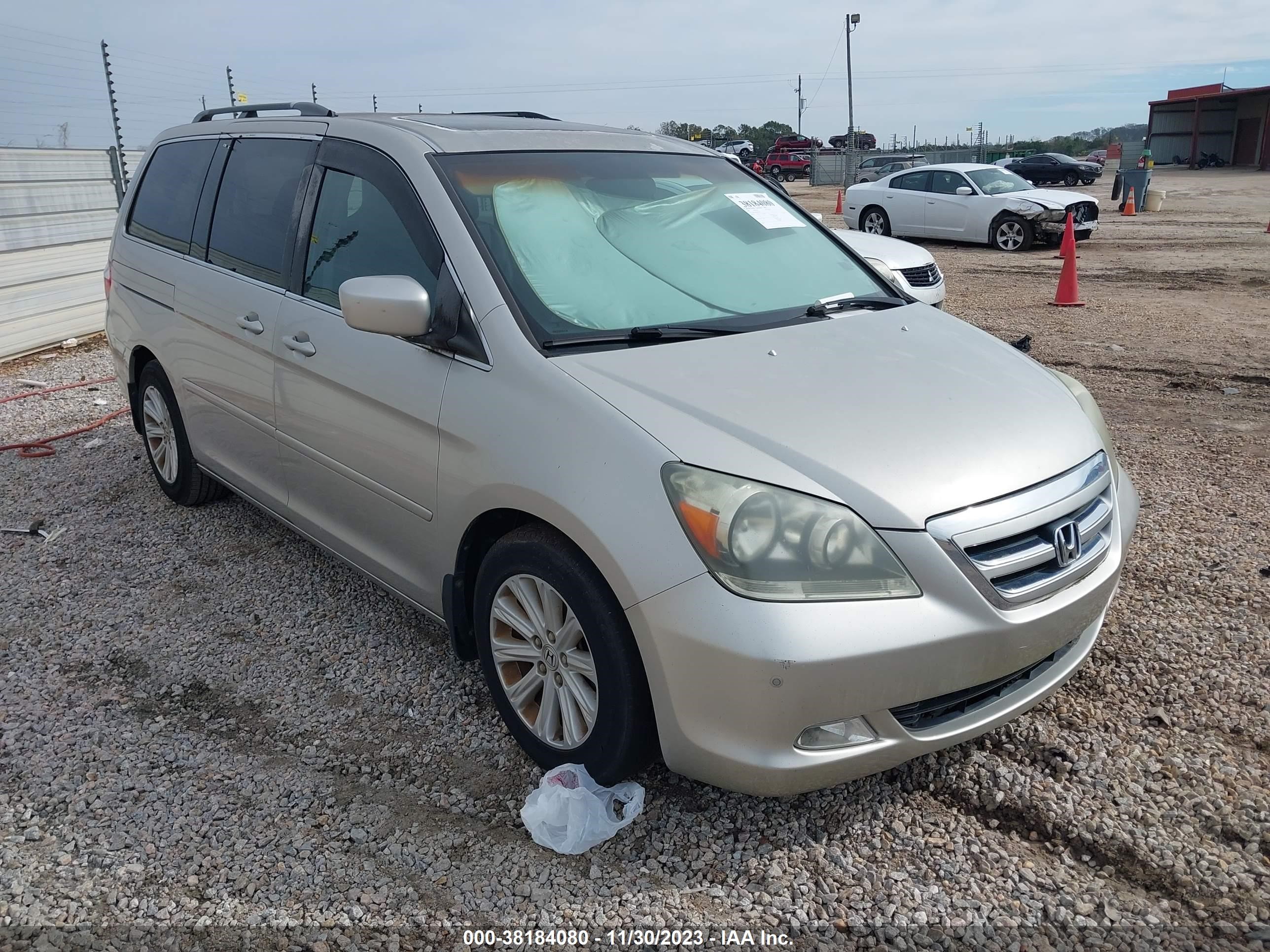 HONDA ODYSSEY 2006 5fnrl38836b043624