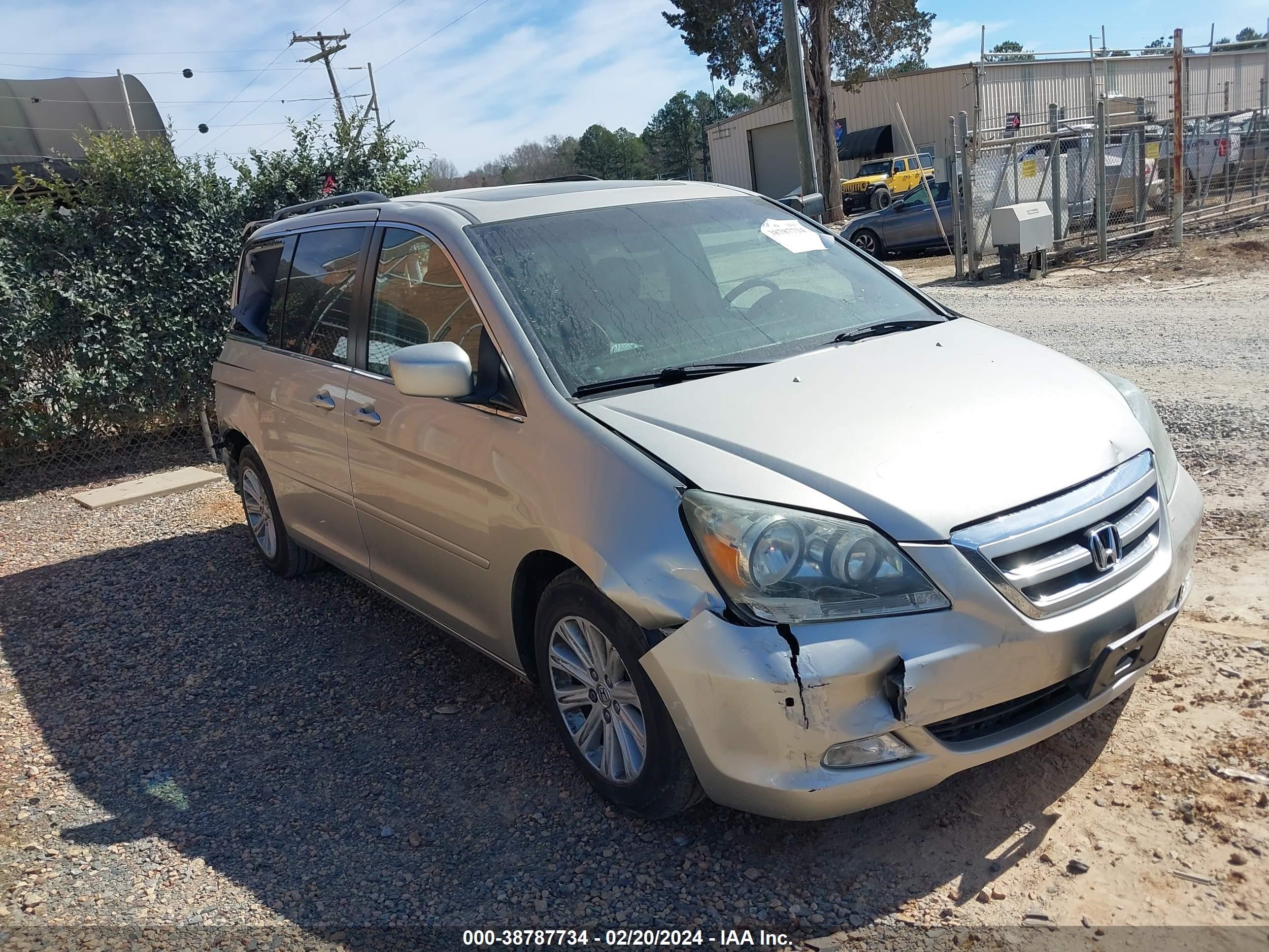 HONDA ODYSSEY 2006 5fnrl38836b049696