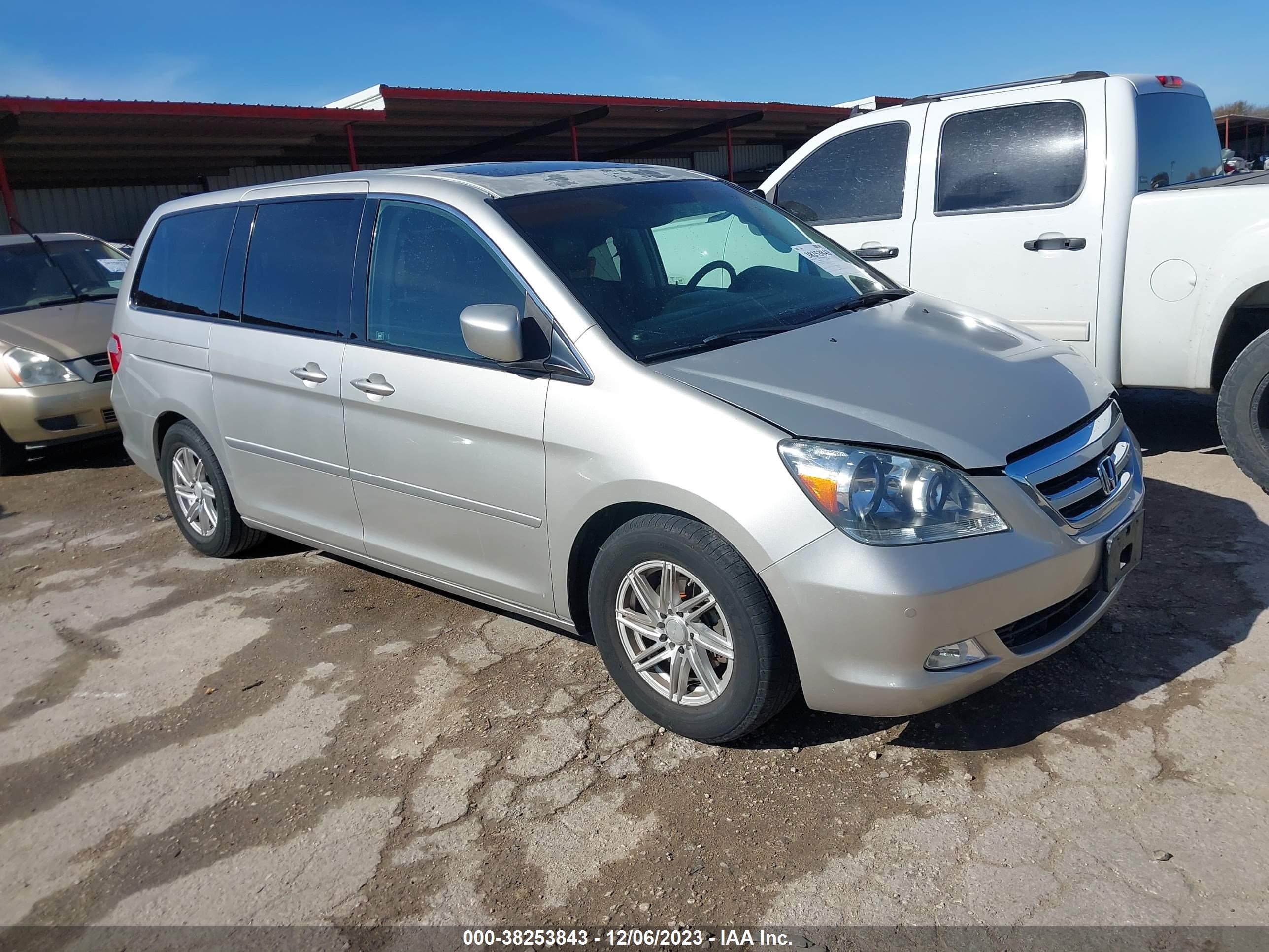 HONDA ODYSSEY 2007 5fnrl38837b032656